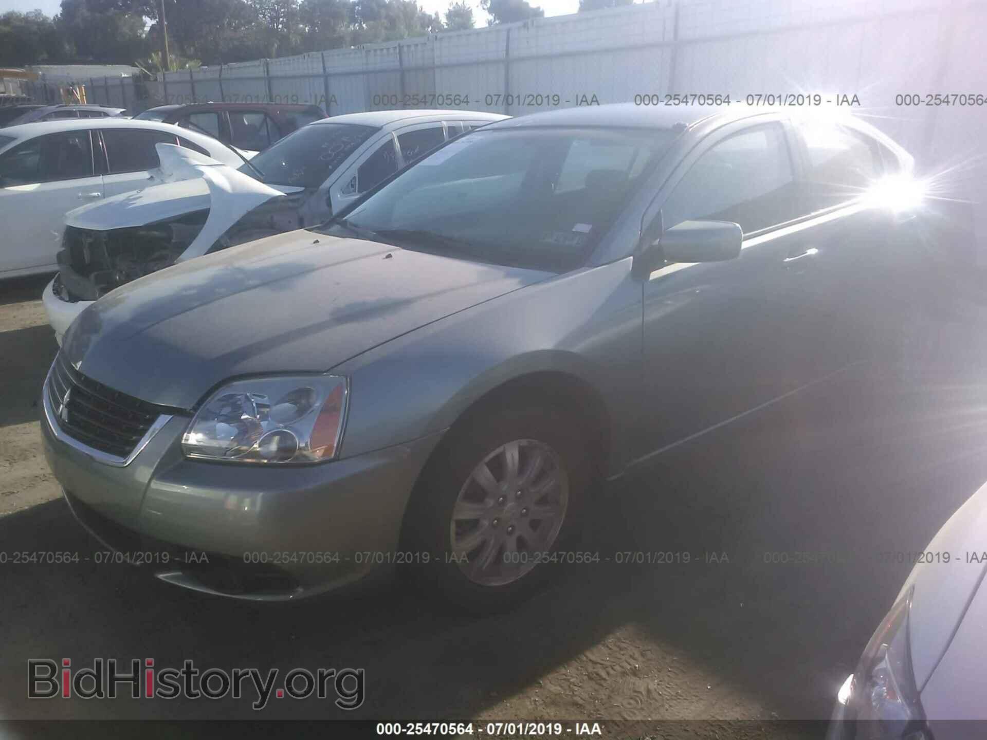 2009 MITSUBISHI GALANT - VIN: 4A3AB36F39E035740 - Фото 2