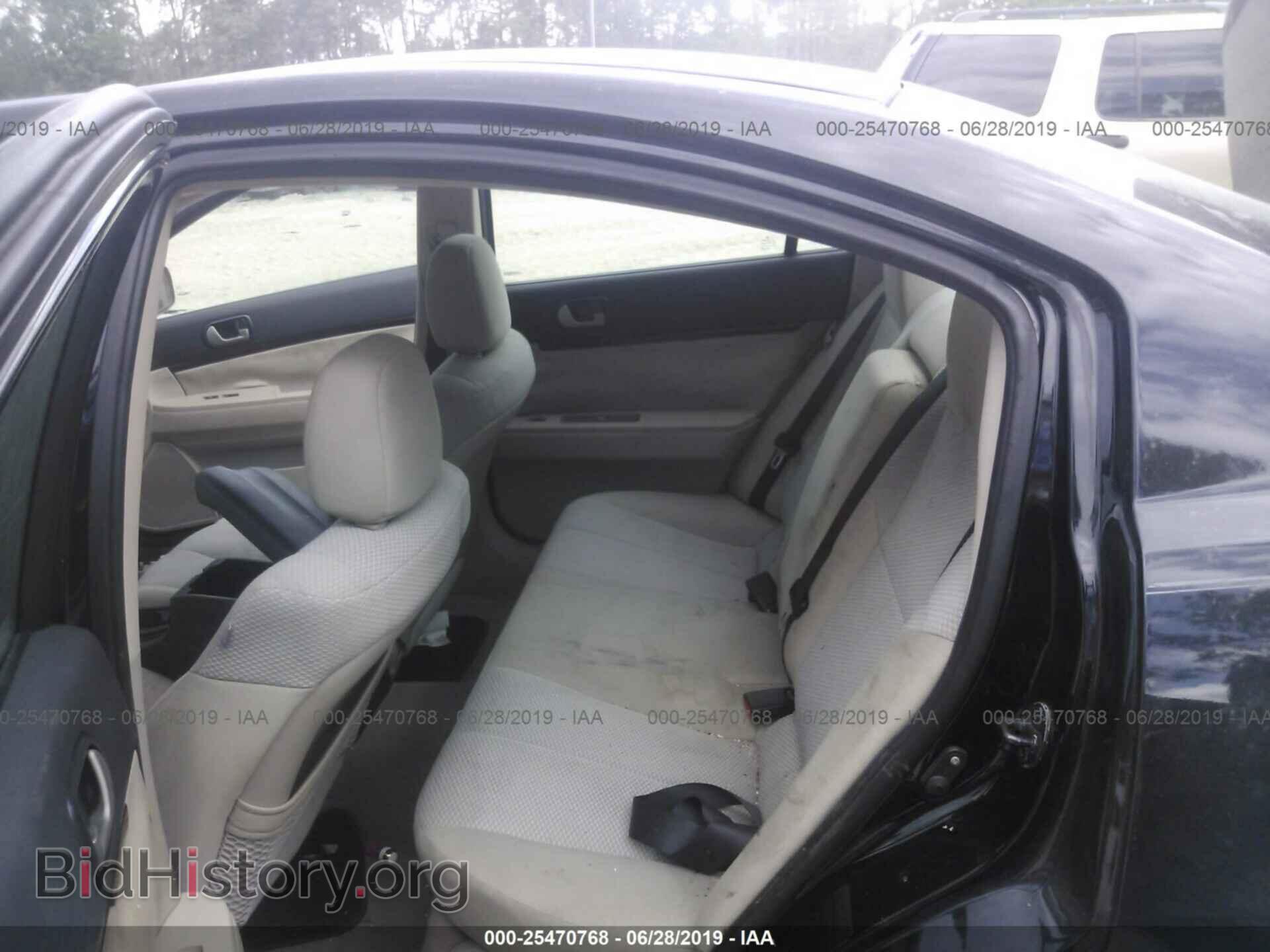 2011 MITSUBISHI GALANT - VIN: 4A32B3FF9BE007337 - Фото 8