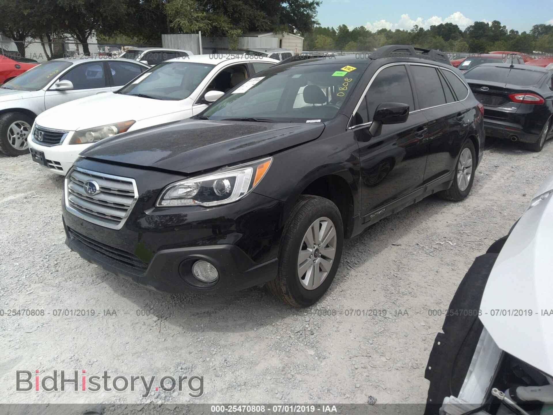 2015 SUBARU OUTBACK - VIN: 4S4BSBDC8F3299985 - Фото 2
