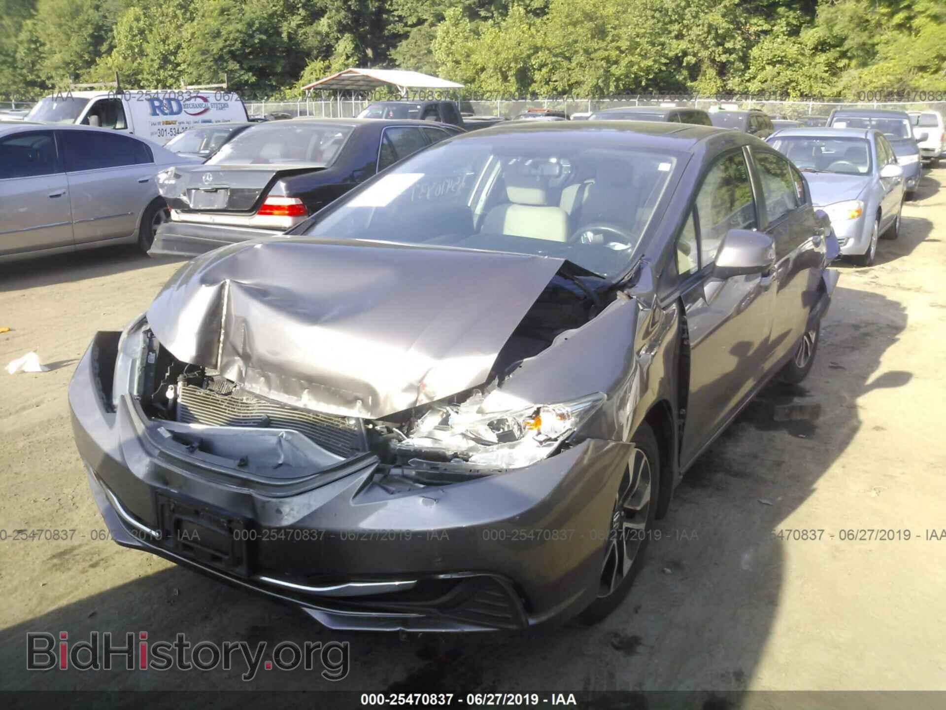 2013 HONDA CIVIC - VIN: 2HGFB2F87DH538534 - Фото 2
