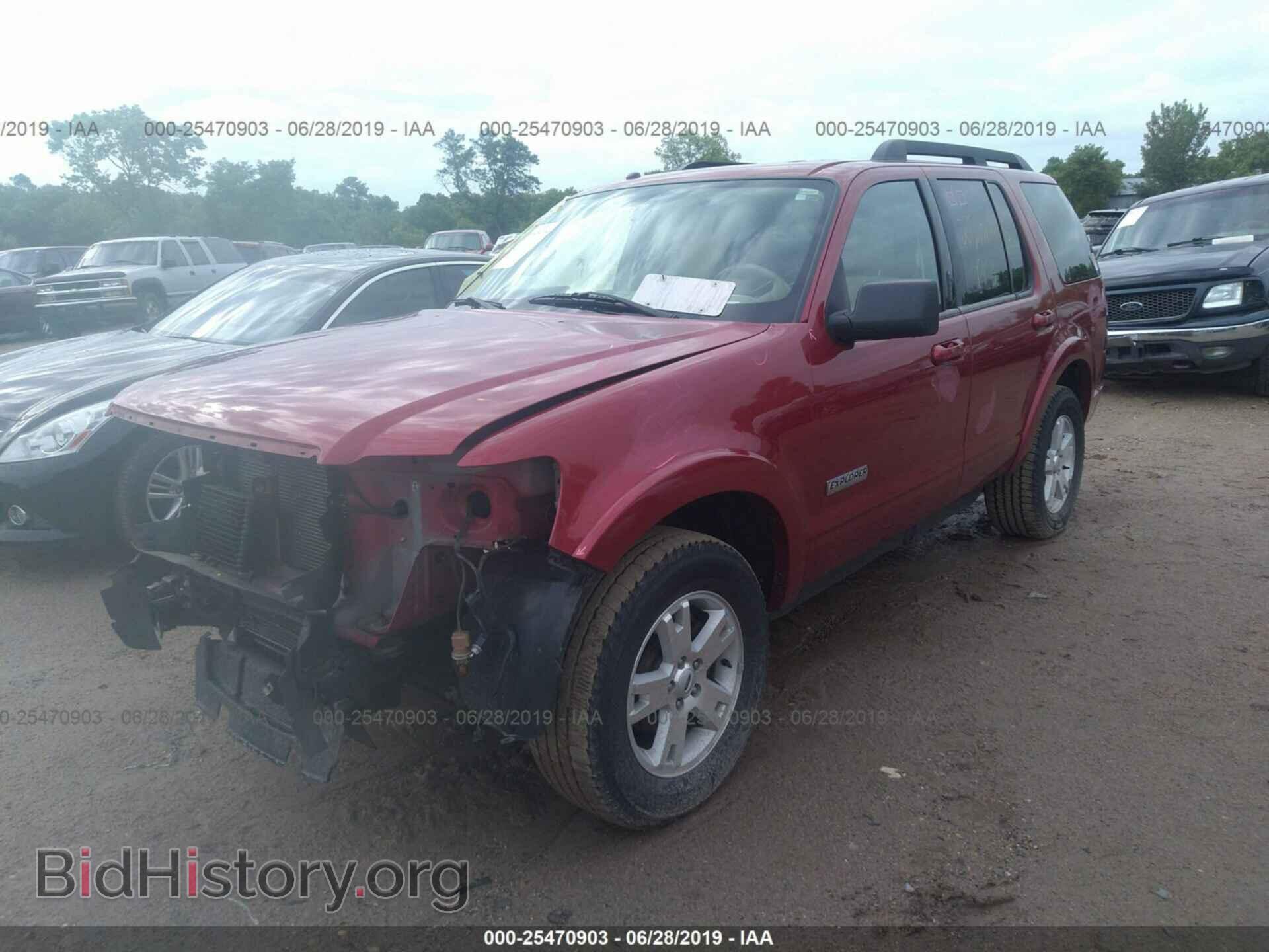 2008 FORD EXPLORER - VIN: 1FMEU73E18UA30294 - Фото 2