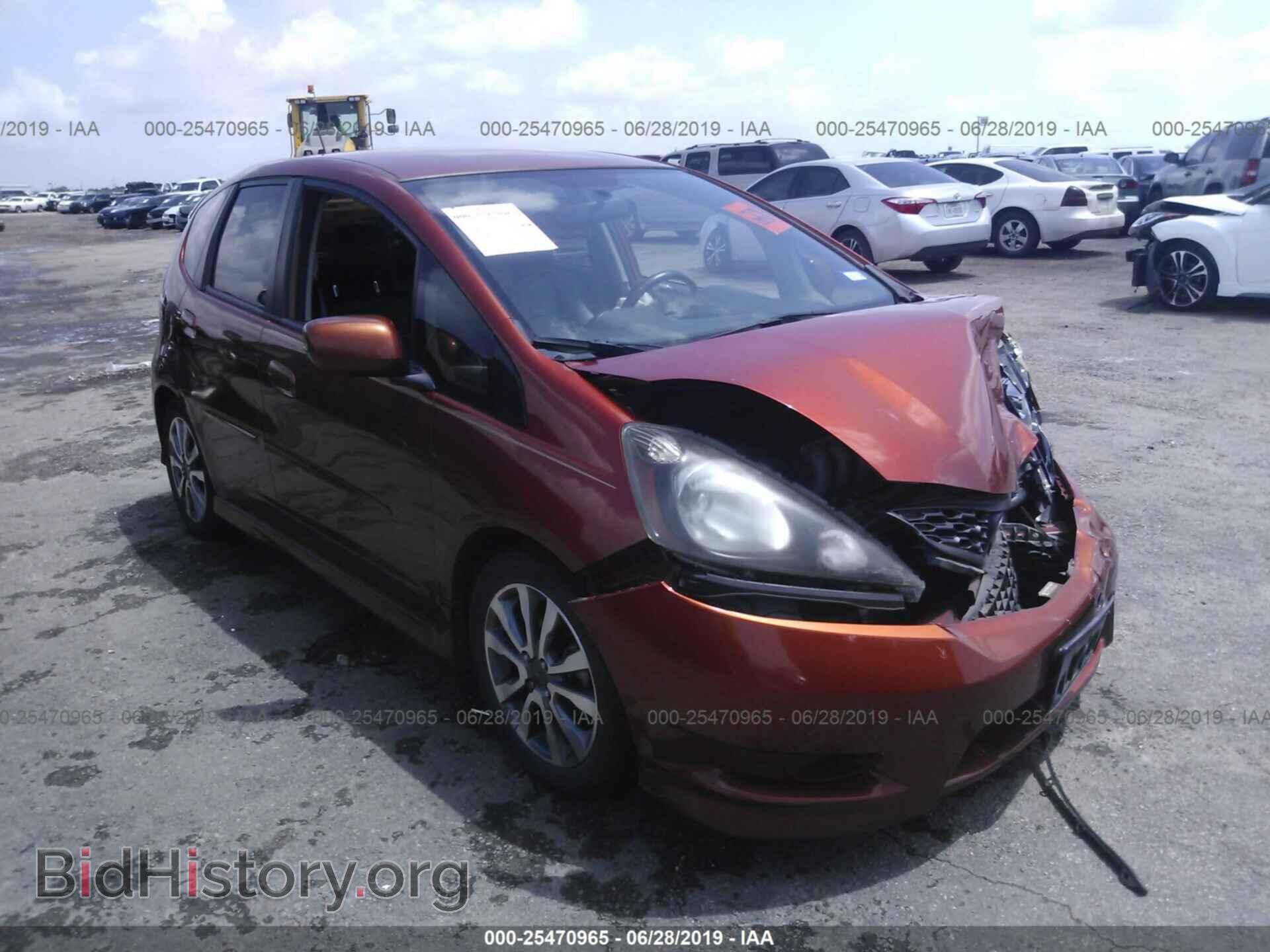 Фотография JHMGE8H52CC007550 - HONDA FIT 2012