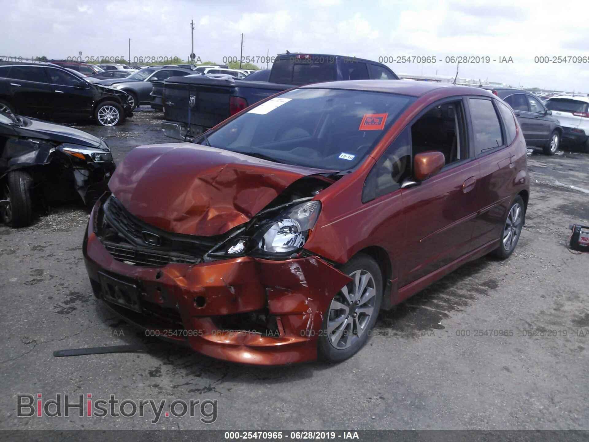 2012 HONDA FIT - VIN: JHMGE8H52CC007550 - Фото 2