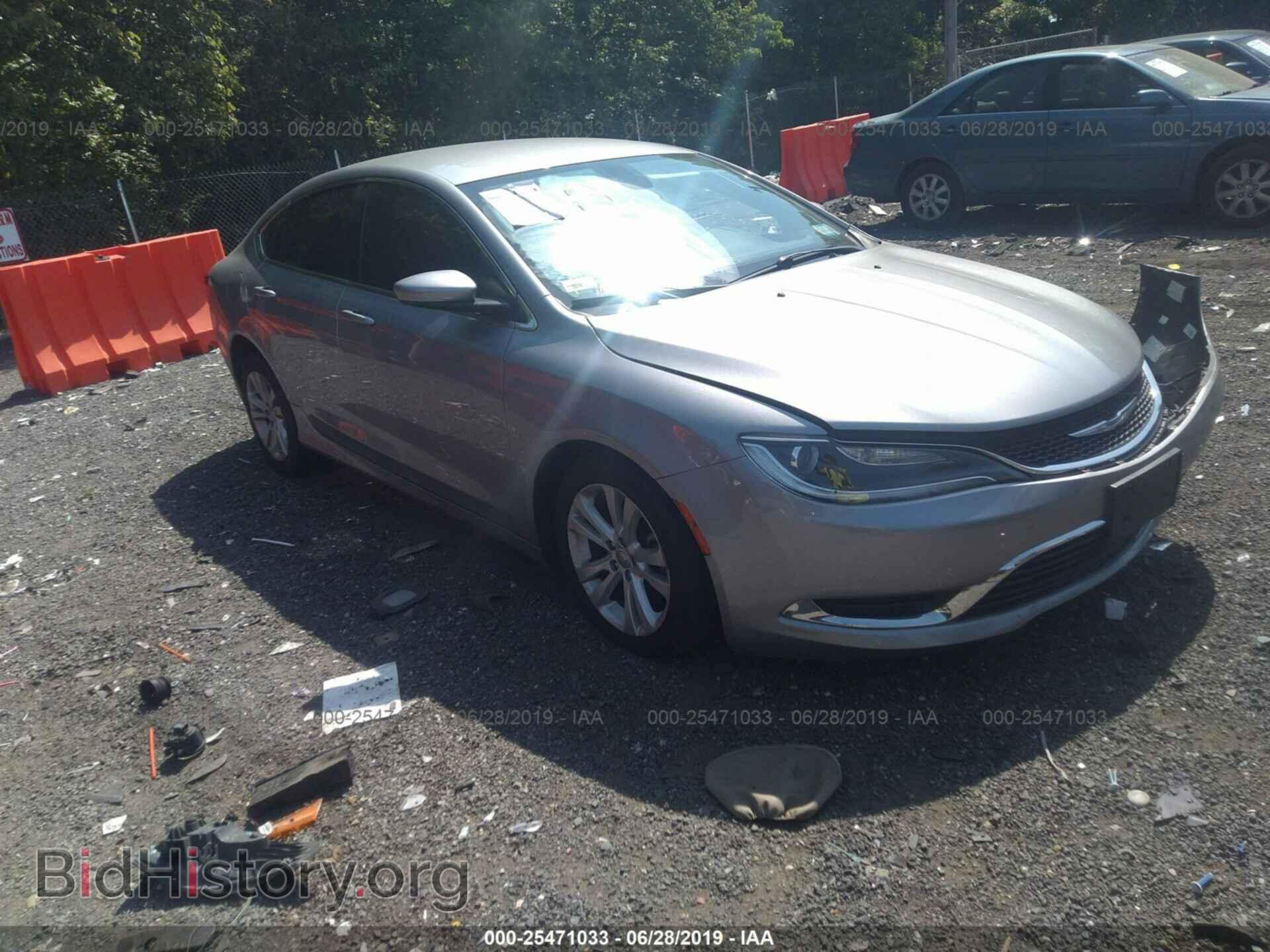 Фотография 1C3CCCAB5GN154601 - CHRYSLER 200 2016