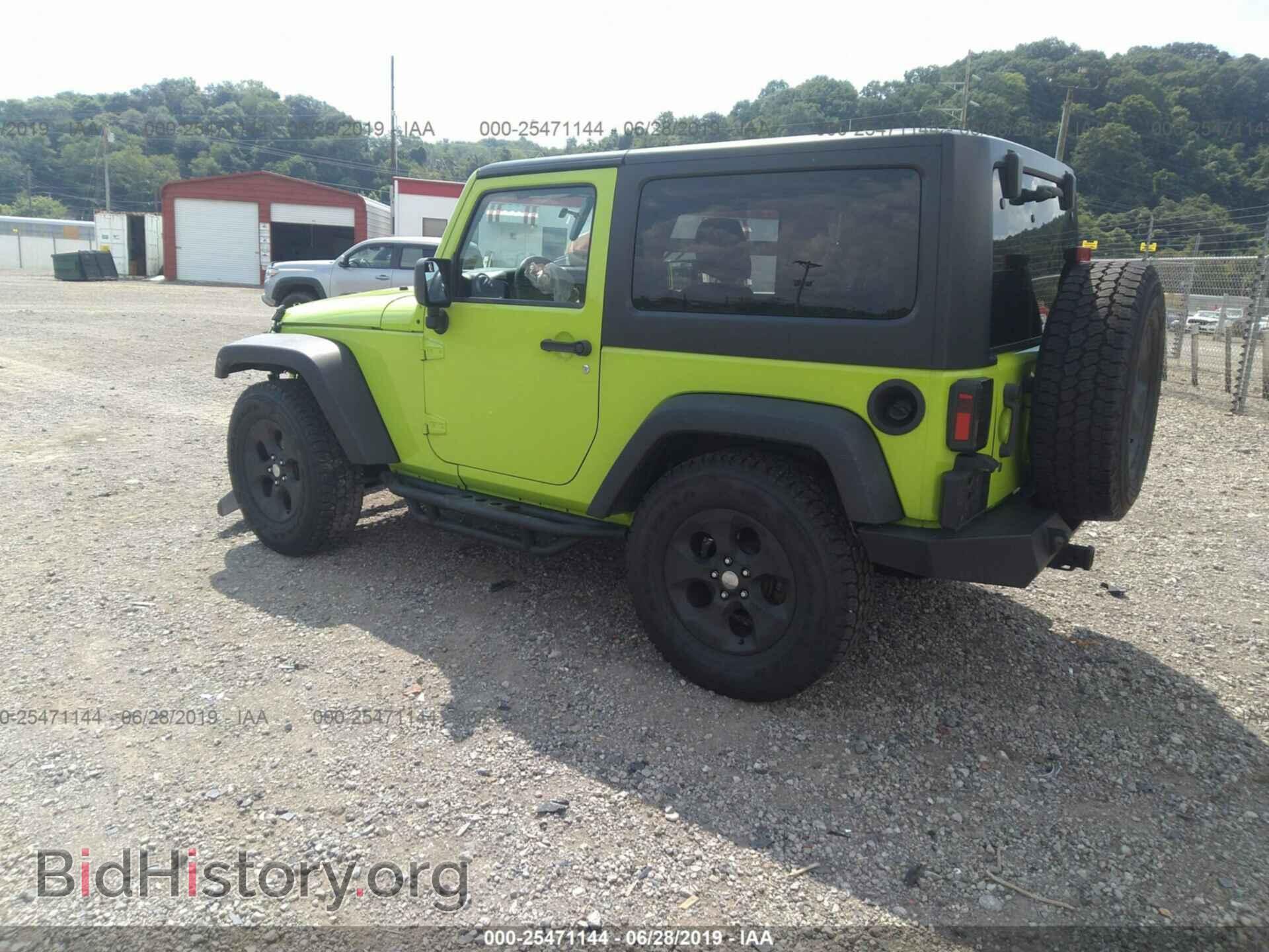 2012 JEEP WRANGLER - VIN: 1C4AJWAGXCL268279 - Фото 3