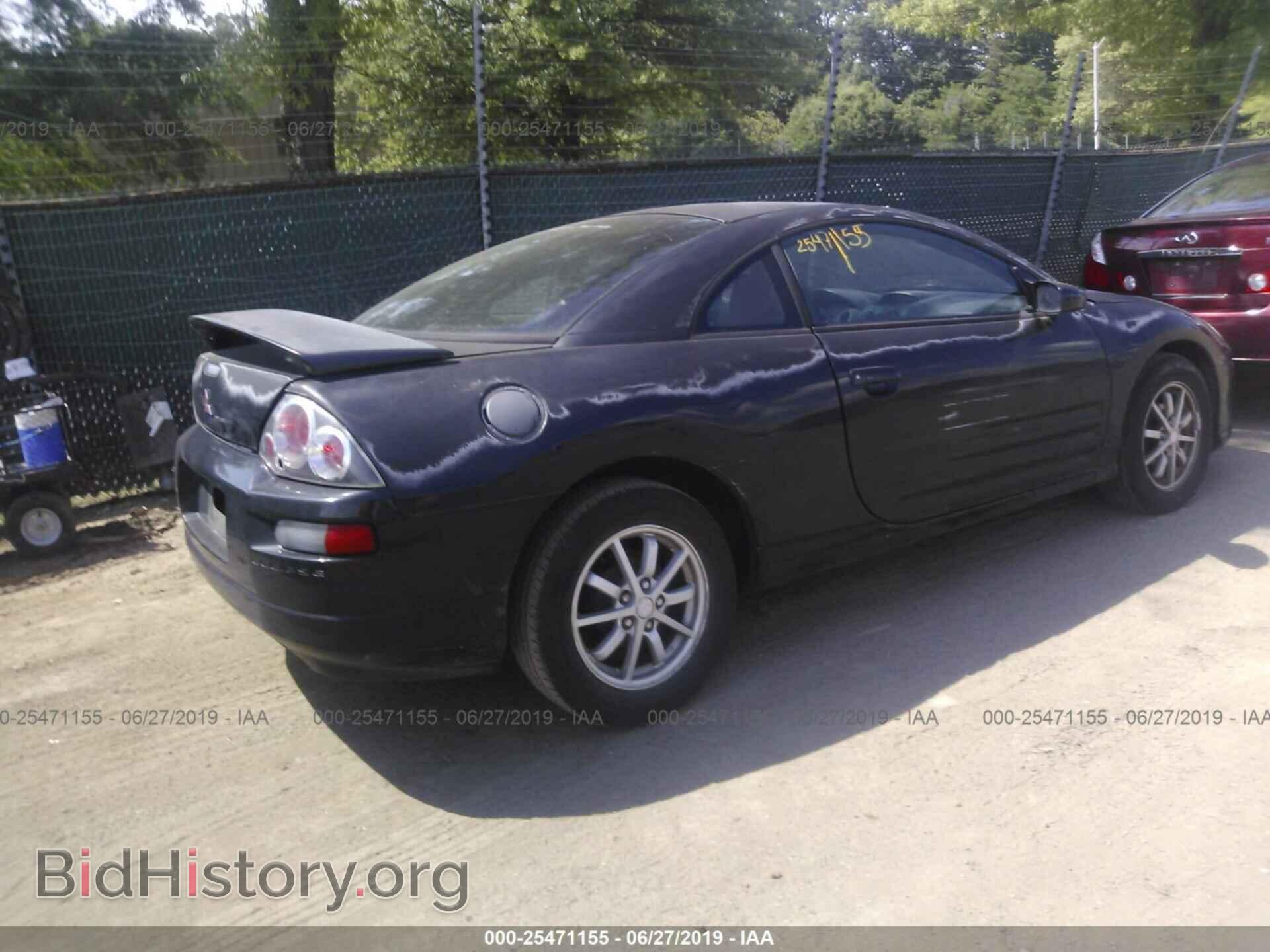 2001 MITSUBISHI ECLIPSE - VIN: 4A3AC44G21E226696 - Фото 4