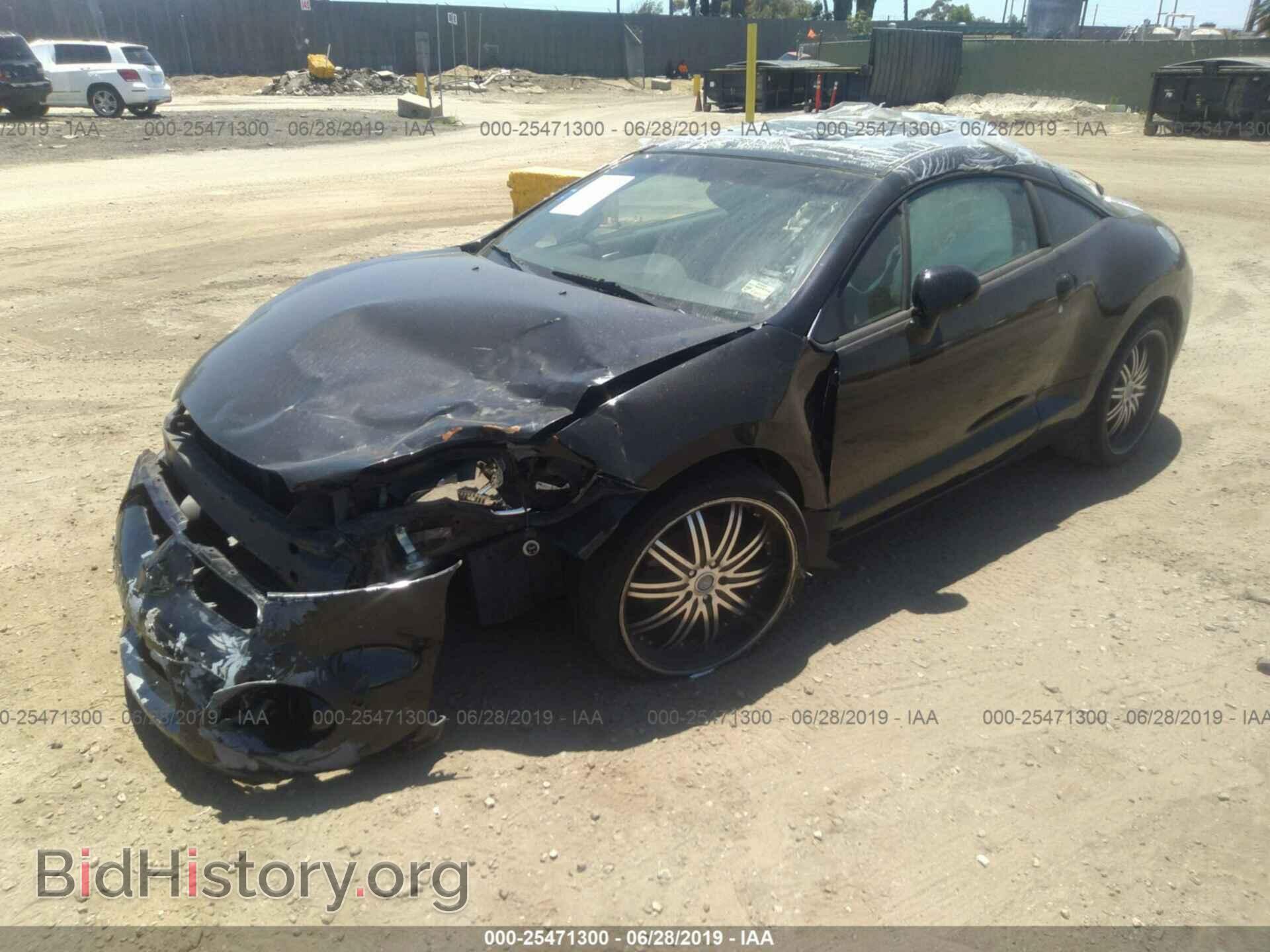 2007 MITSUBISHI ECLIPSE - VIN: 4A3AK64F37E065676 - Фото 2