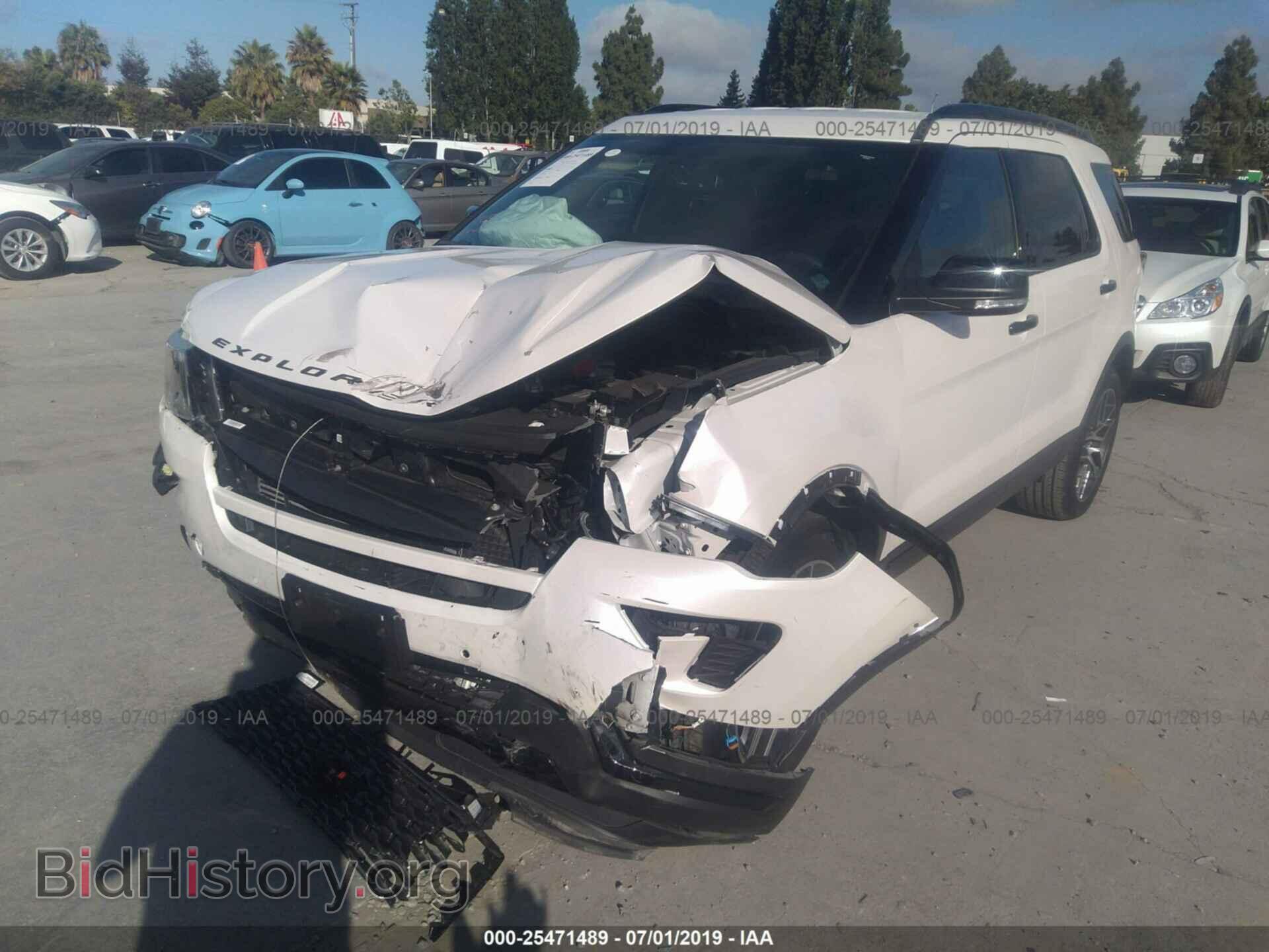 2018 FORD EXPLORER - VIN: 1FM5K8GT6JGB09954 - Фото 2