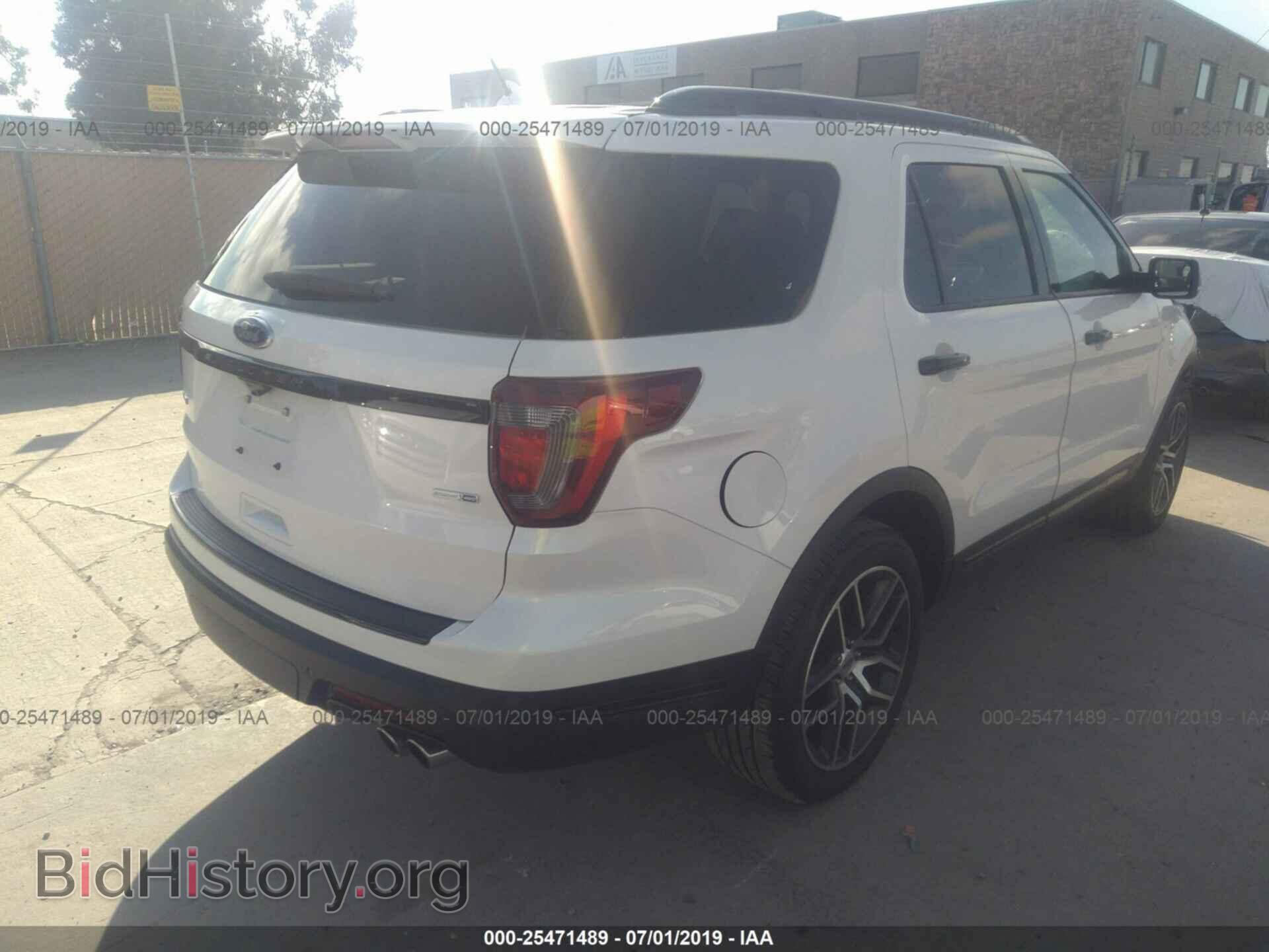 2018 FORD EXPLORER - VIN: 1FM5K8GT6JGB09954 - Фото 4