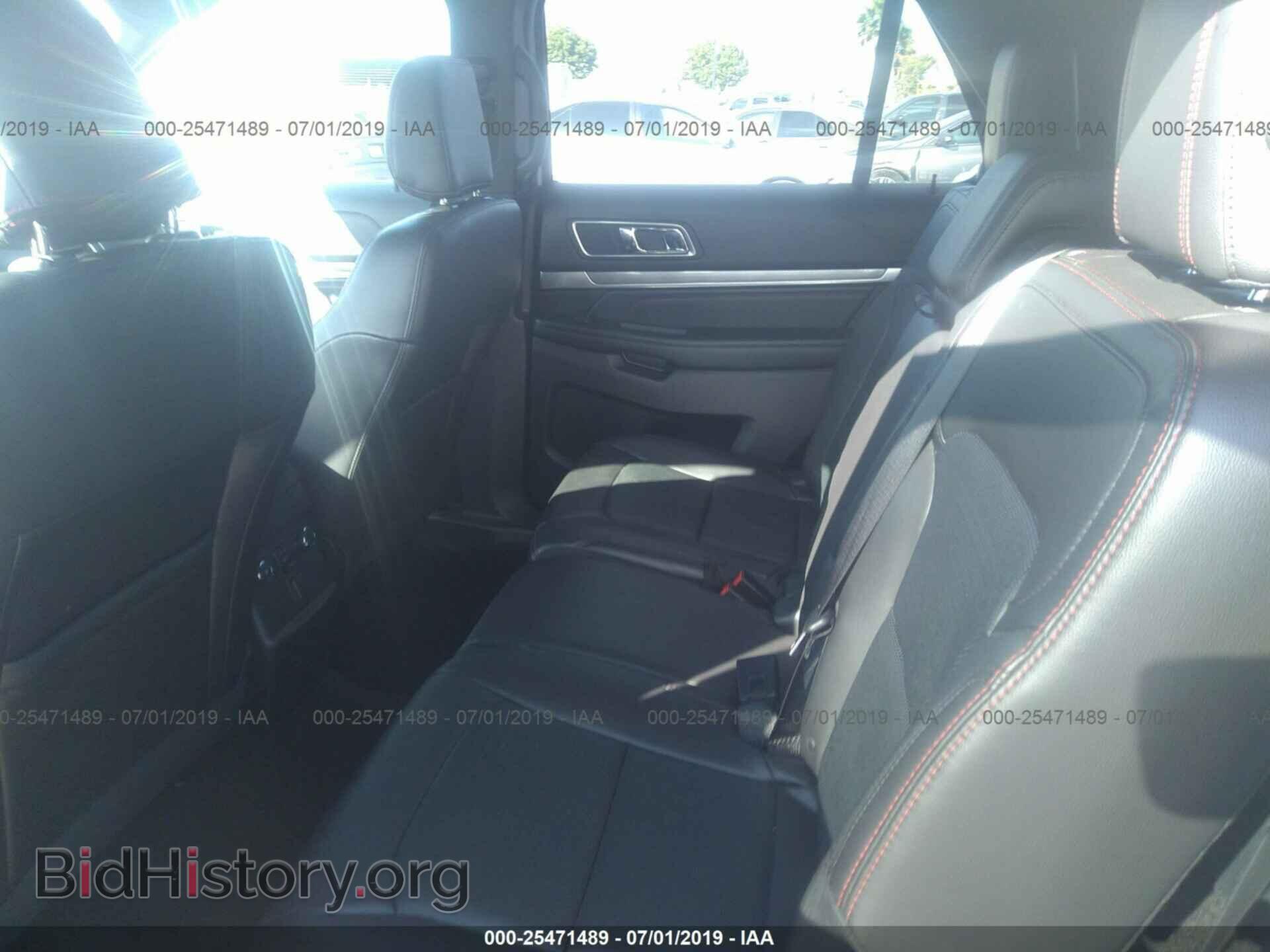 2018 FORD EXPLORER - VIN: 1FM5K8GT6JGB09954 - Фото 8