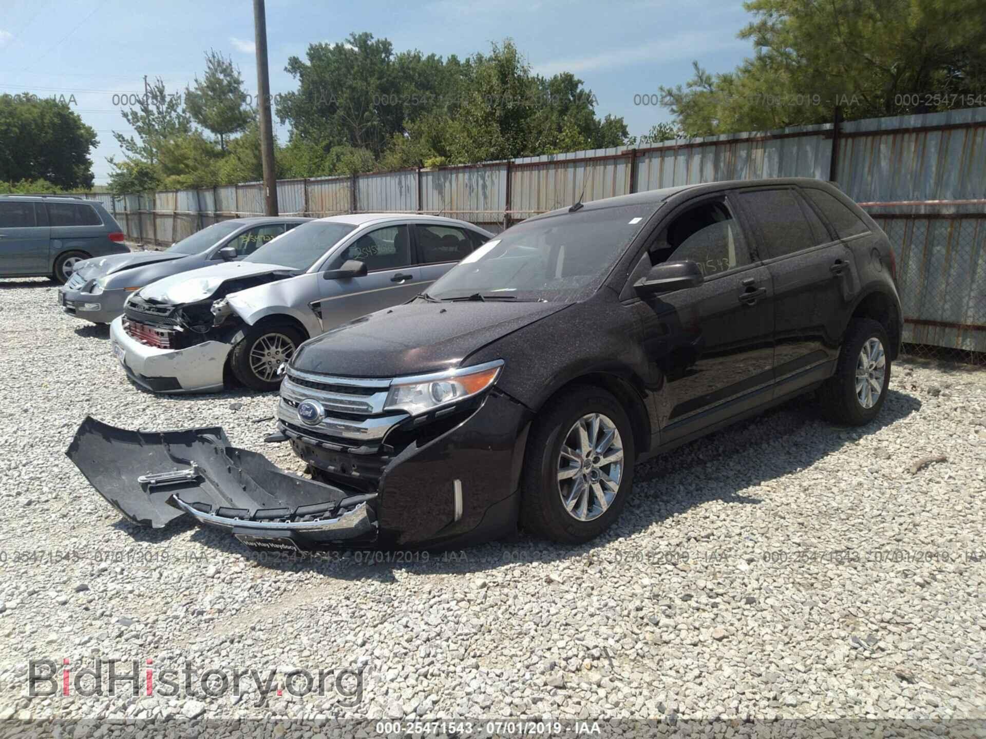 2014 FORD EDGE - VIN: 2FMDK3JC1EBA49733 - Фото 2