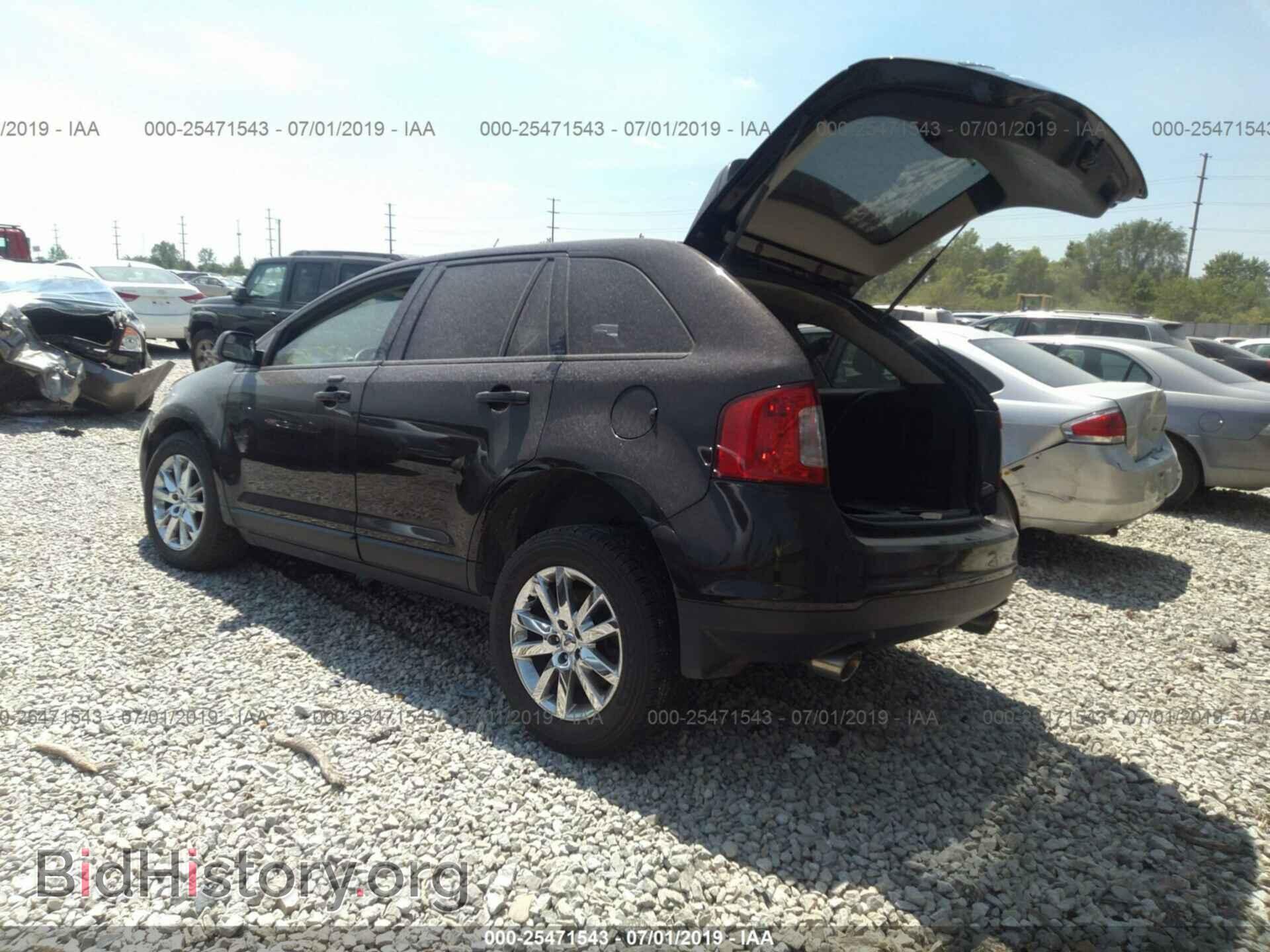 2014 FORD EDGE - VIN: 2FMDK3JC1EBA49733 - Фото 3