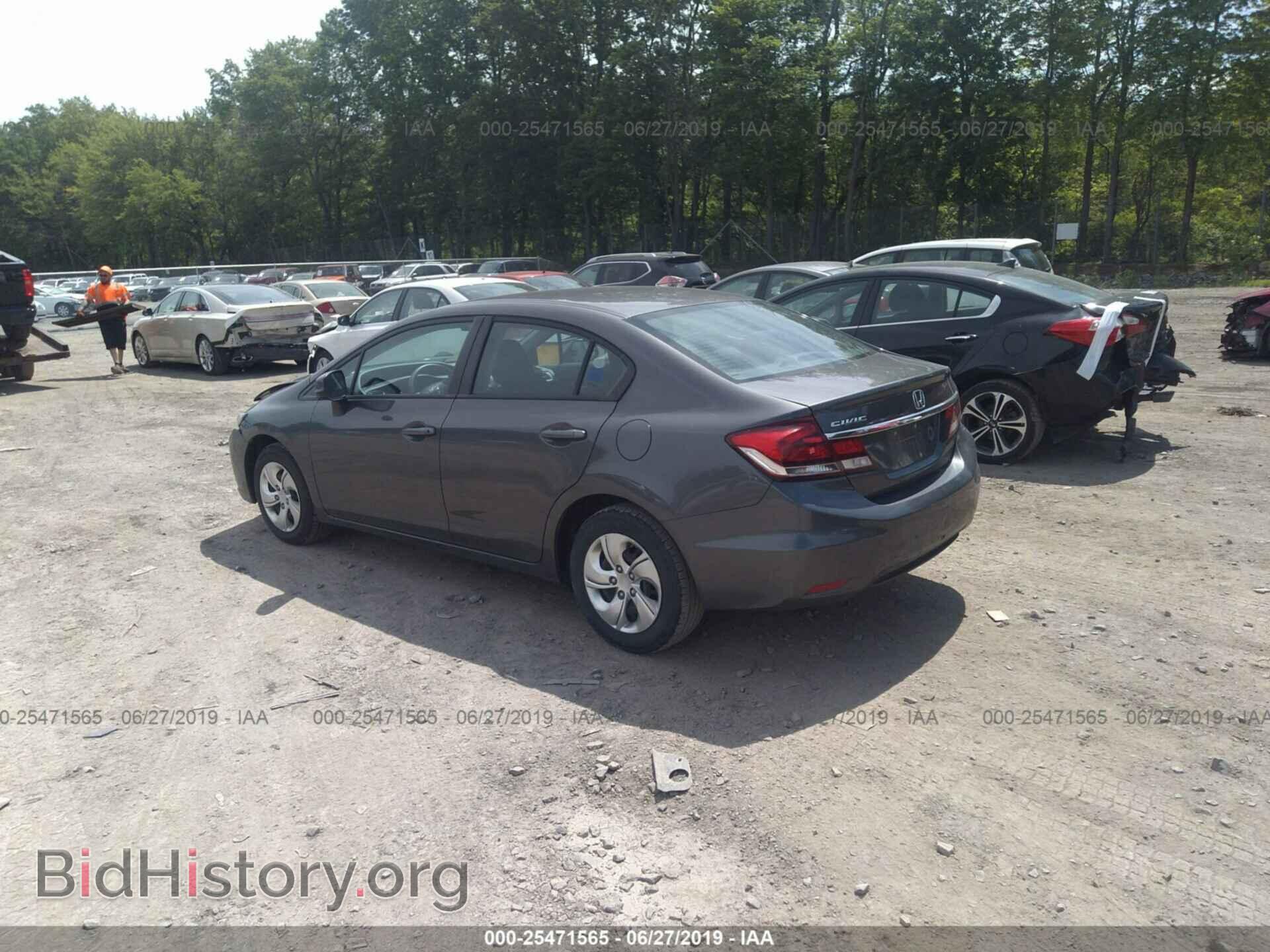 2013 HONDA CIVIC - VIN: 2HGFB2F53DH583072 - Фото 3