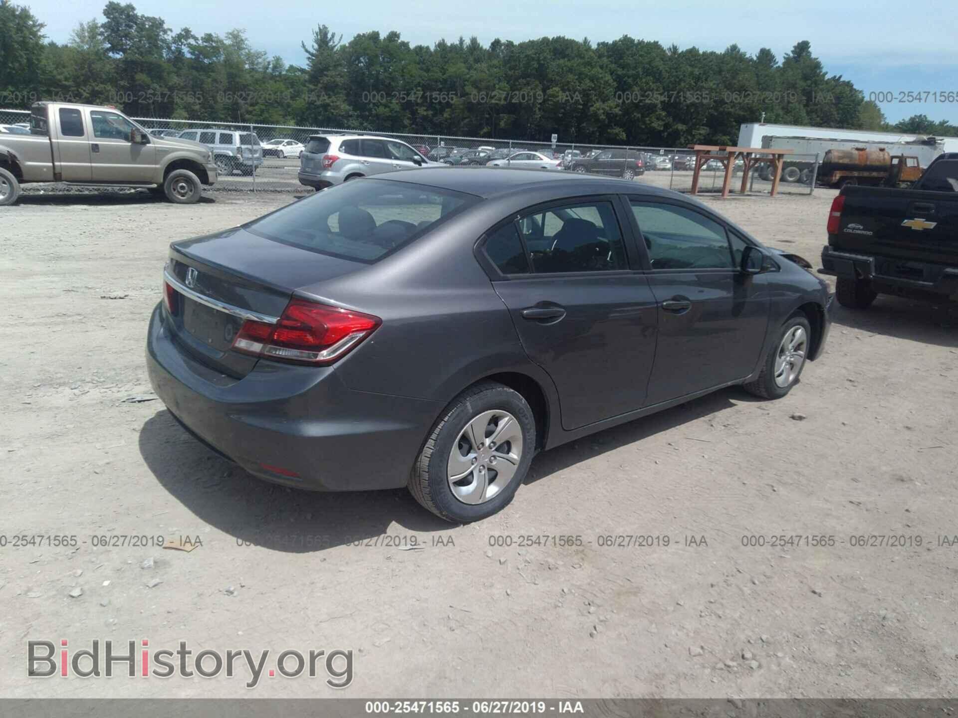 2013 HONDA CIVIC - VIN: 2HGFB2F53DH583072 - Фото 4