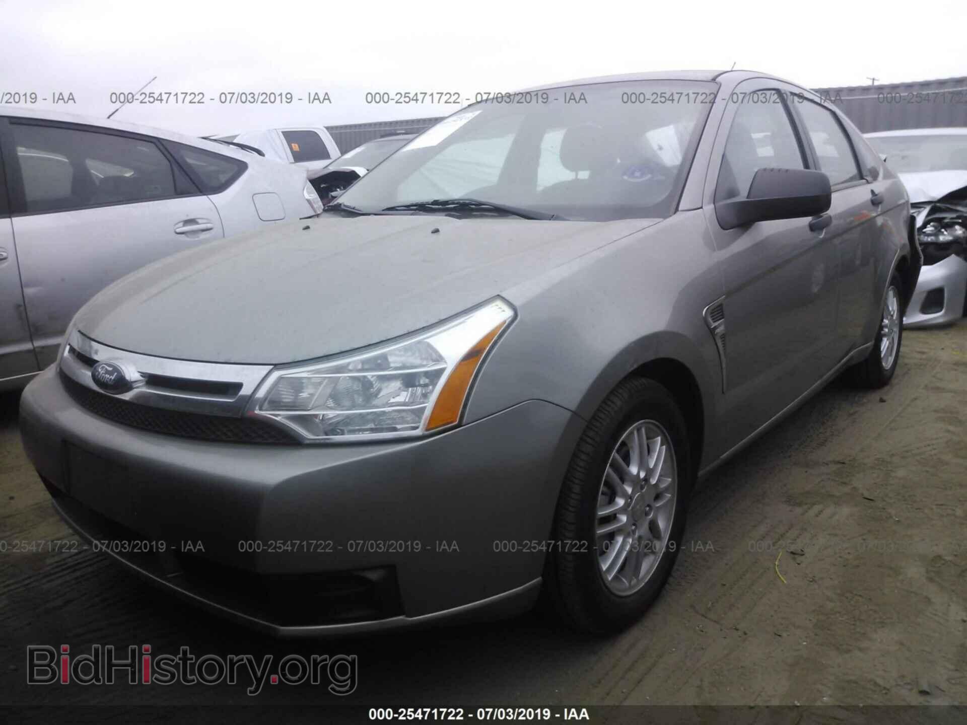2008 FORD FOCUS - VIN: 1FAHP35N68W265444 - Фото 2