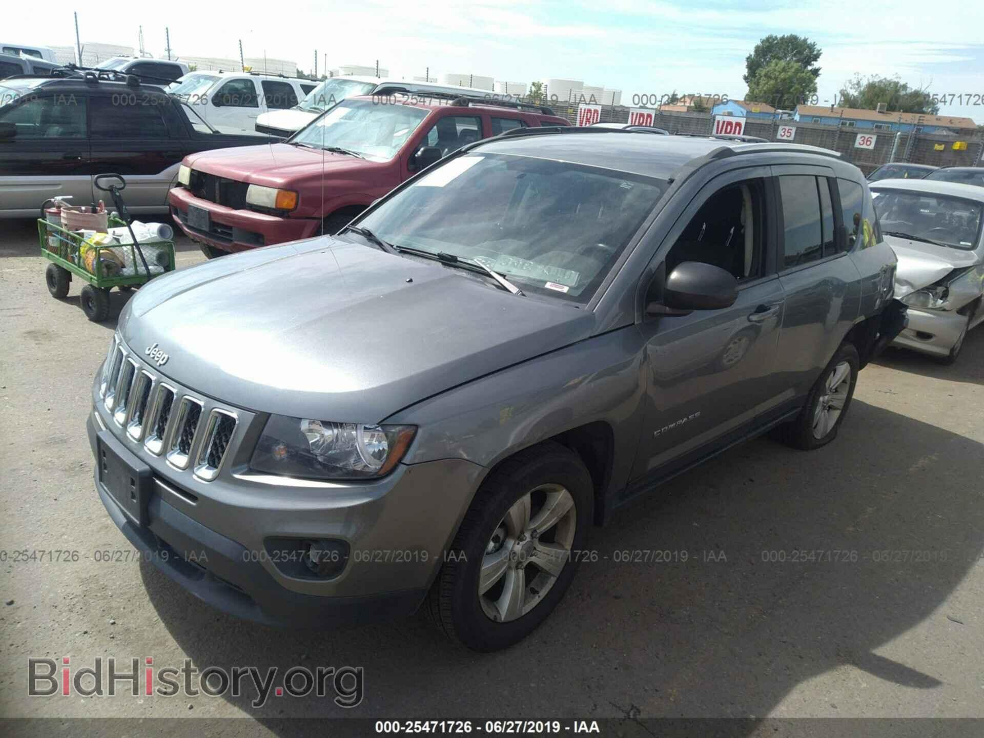 2014 JEEP COMPASS - VIN: 1C4NJDBB0ED591830 - Фото 2