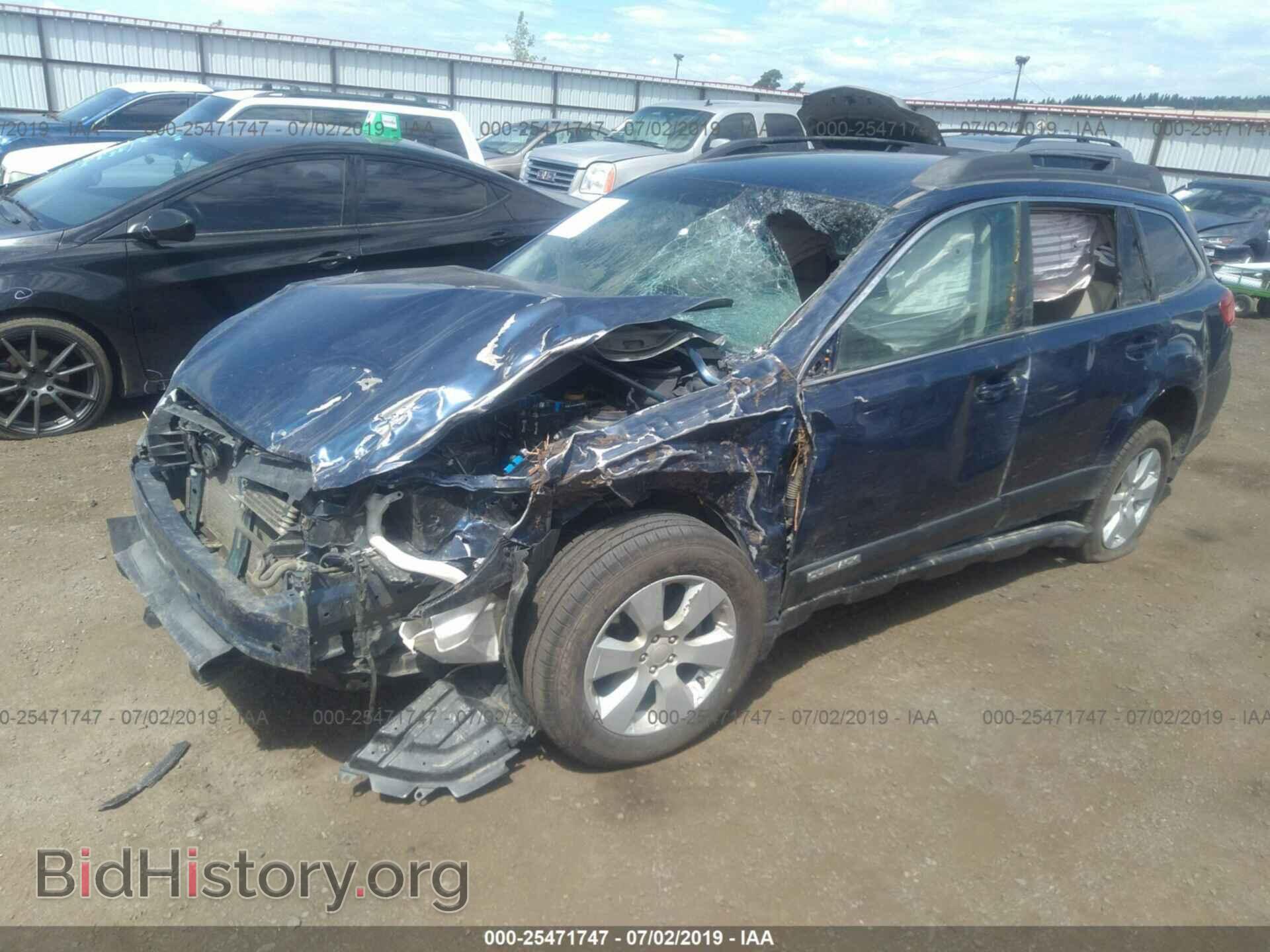 2010 SUBARU OUTBACK - VIN: 4S4BRBCC1A3368909 - Фото 2