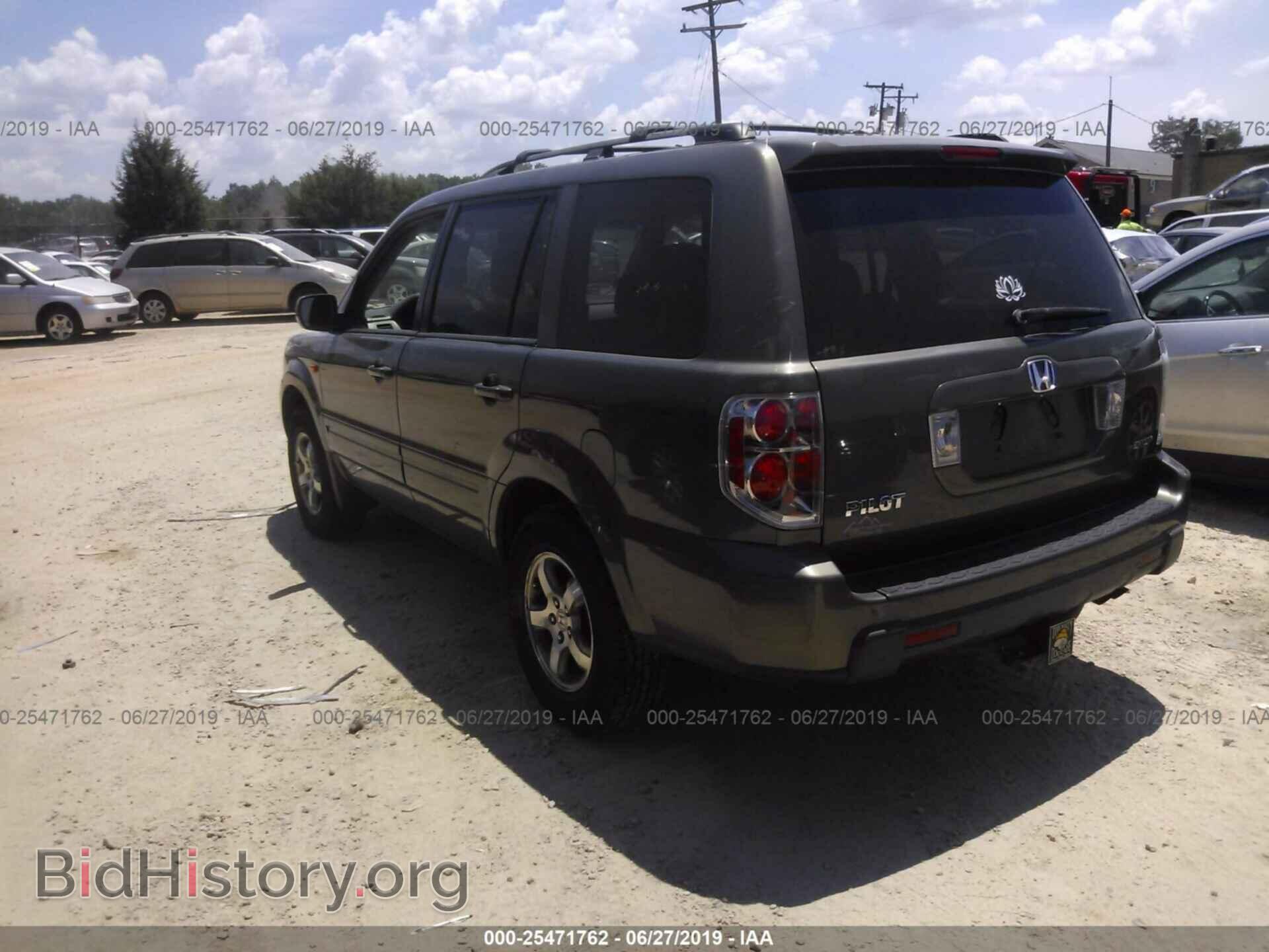 2006 HONDA PILOT - VIN: 2HKYF18676H512172 - Фото 3
