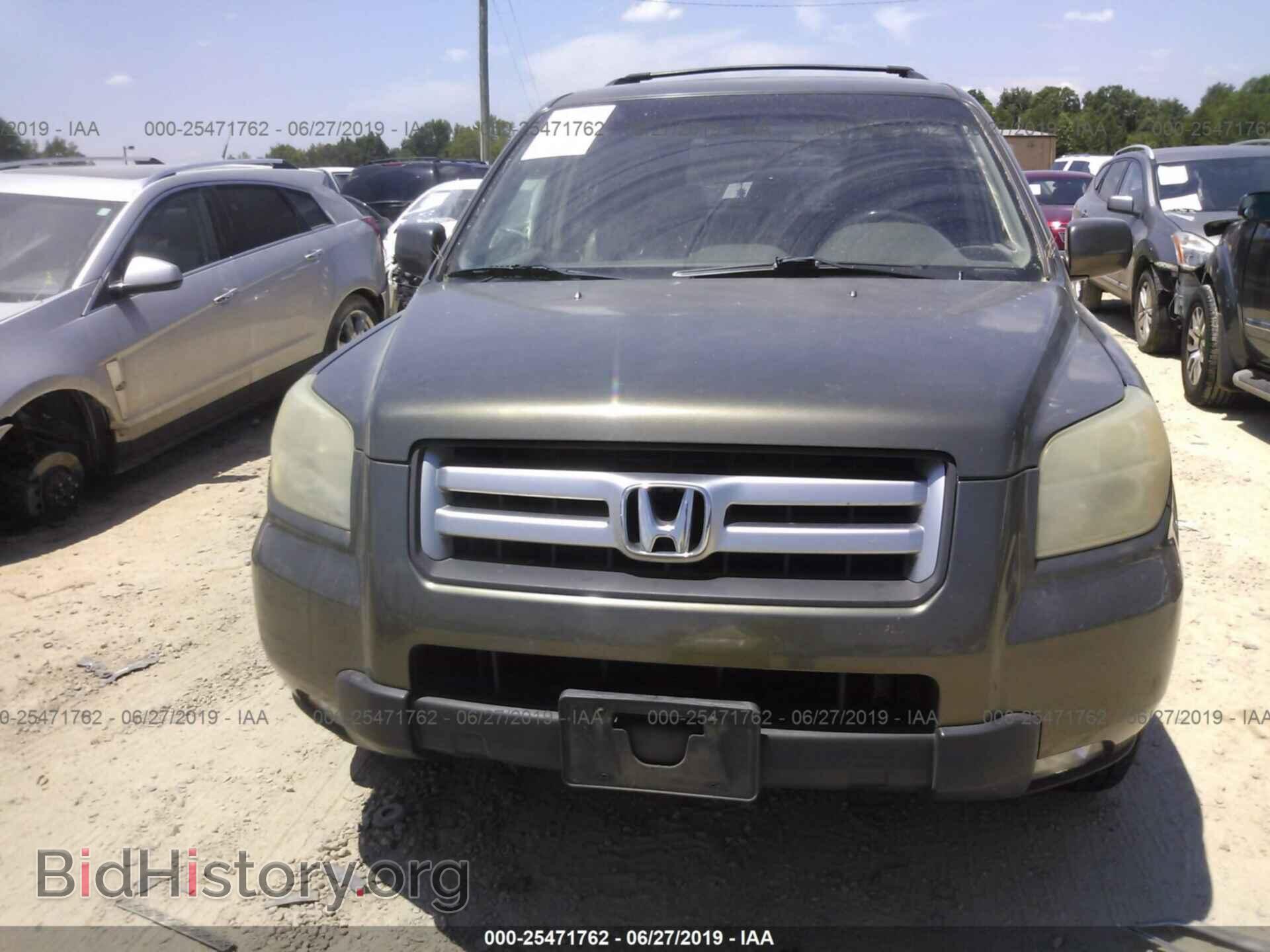 2006 HONDA PILOT - VIN: 2HKYF18676H512172 - Фото 6