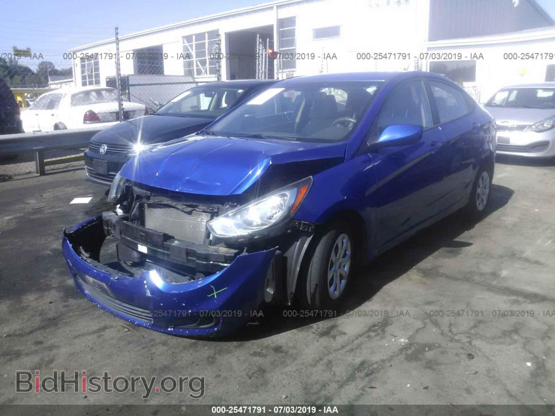 2014 HYUNDAI ACCENT - VIN: KMHCT4AE3EU623520 - Фото 2
