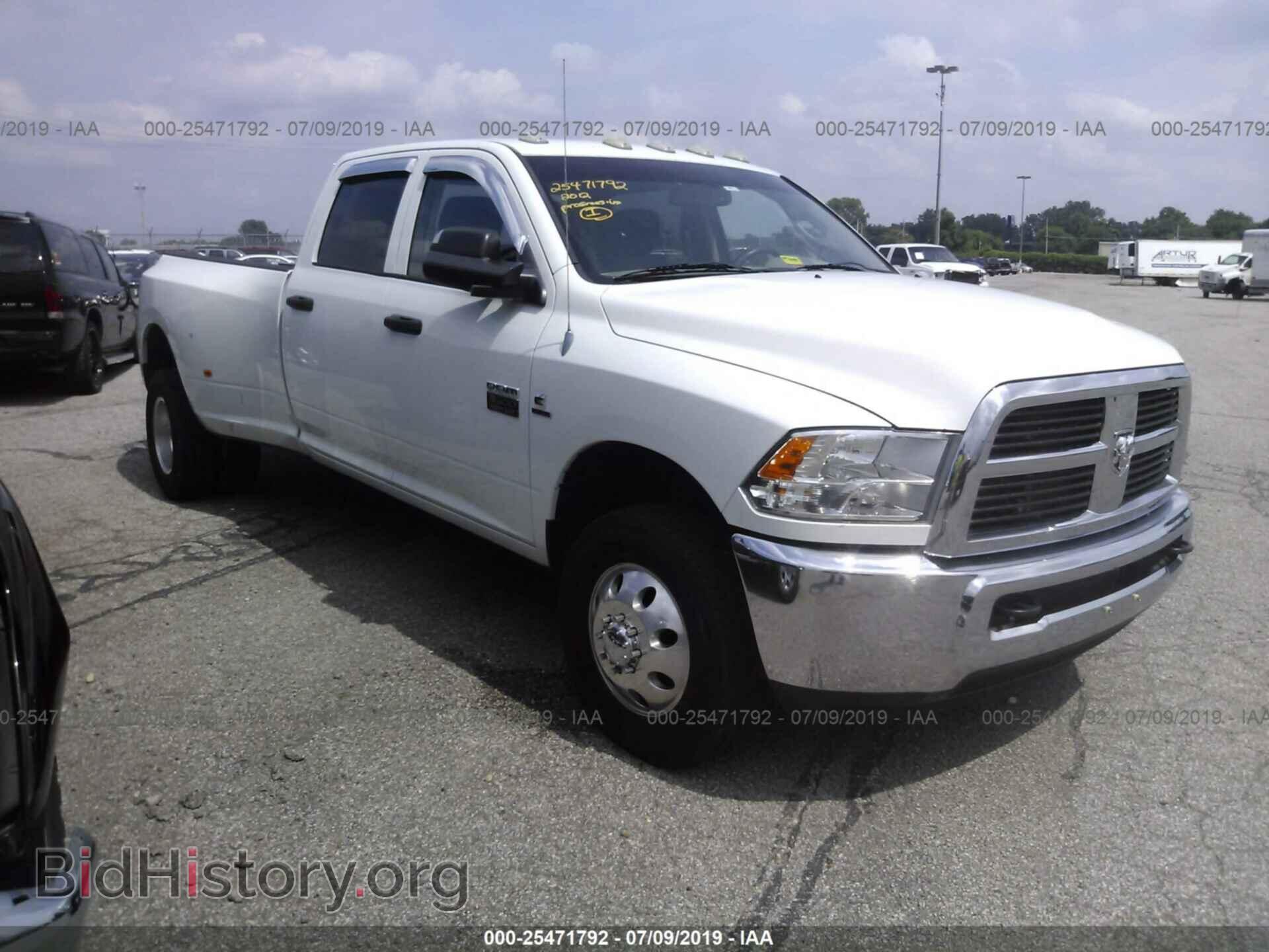 Фотография 3C63DRGLXCG294360 - DODGE RAM 3500 2012