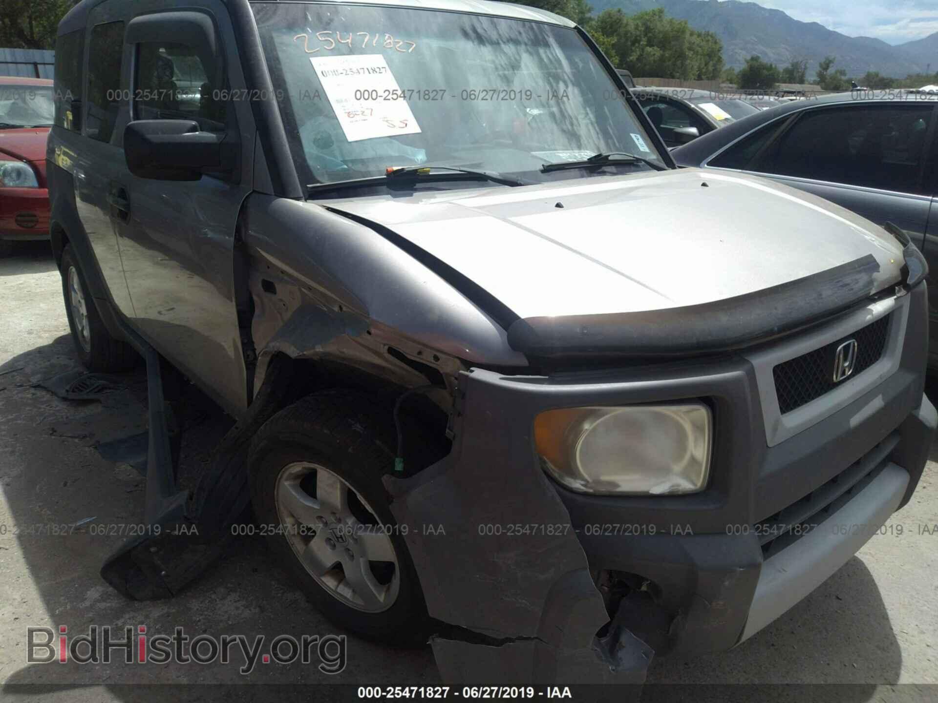 Фотография 5J6YH28593L006786 - HONDA ELEMENT 2003