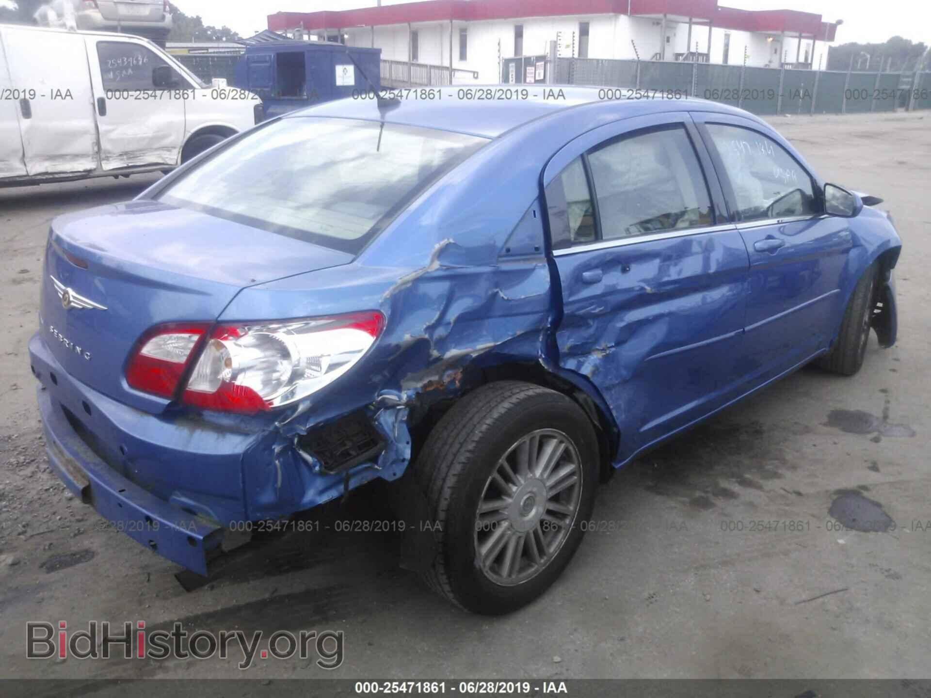 2007 CHRYSLER SEBRING - VIN: 1C3LC56K57N663219 - Фото 4