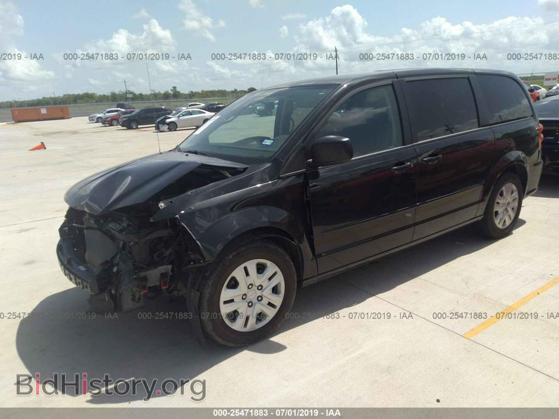 2017 DODGE GRAND CARAVAN - VIN: 2C4RDGBG7HR850496 - Фото 2