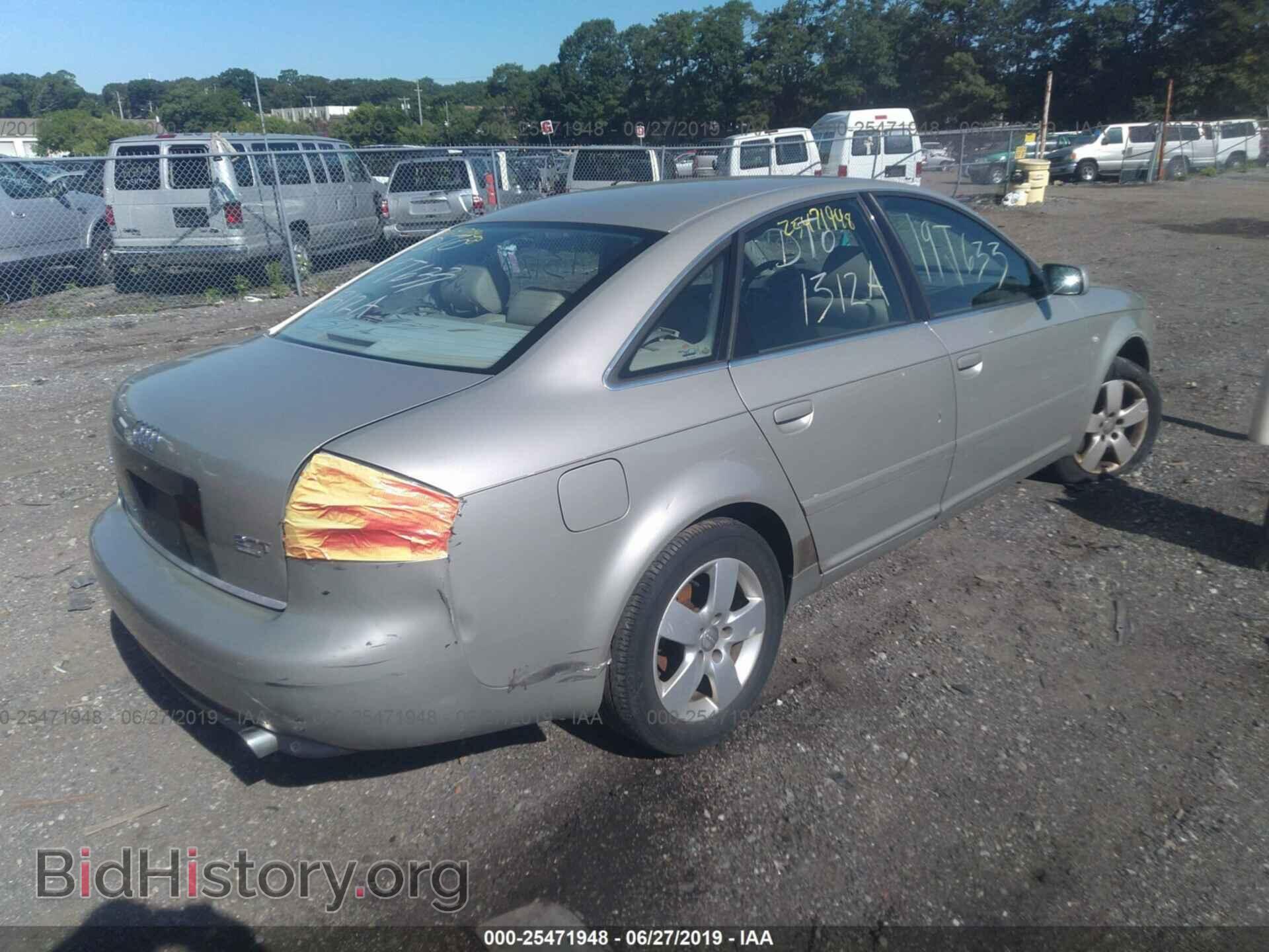 2002 AUDI A6 - VIN: WAULD64B22N031527 - Фото 4