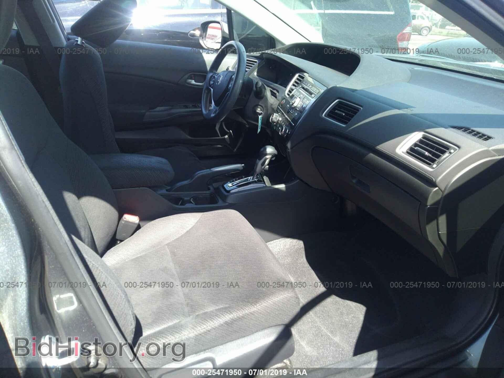2013 HONDA CIVIC - VIN: 19XFB2F52DE222832 - Фото 5