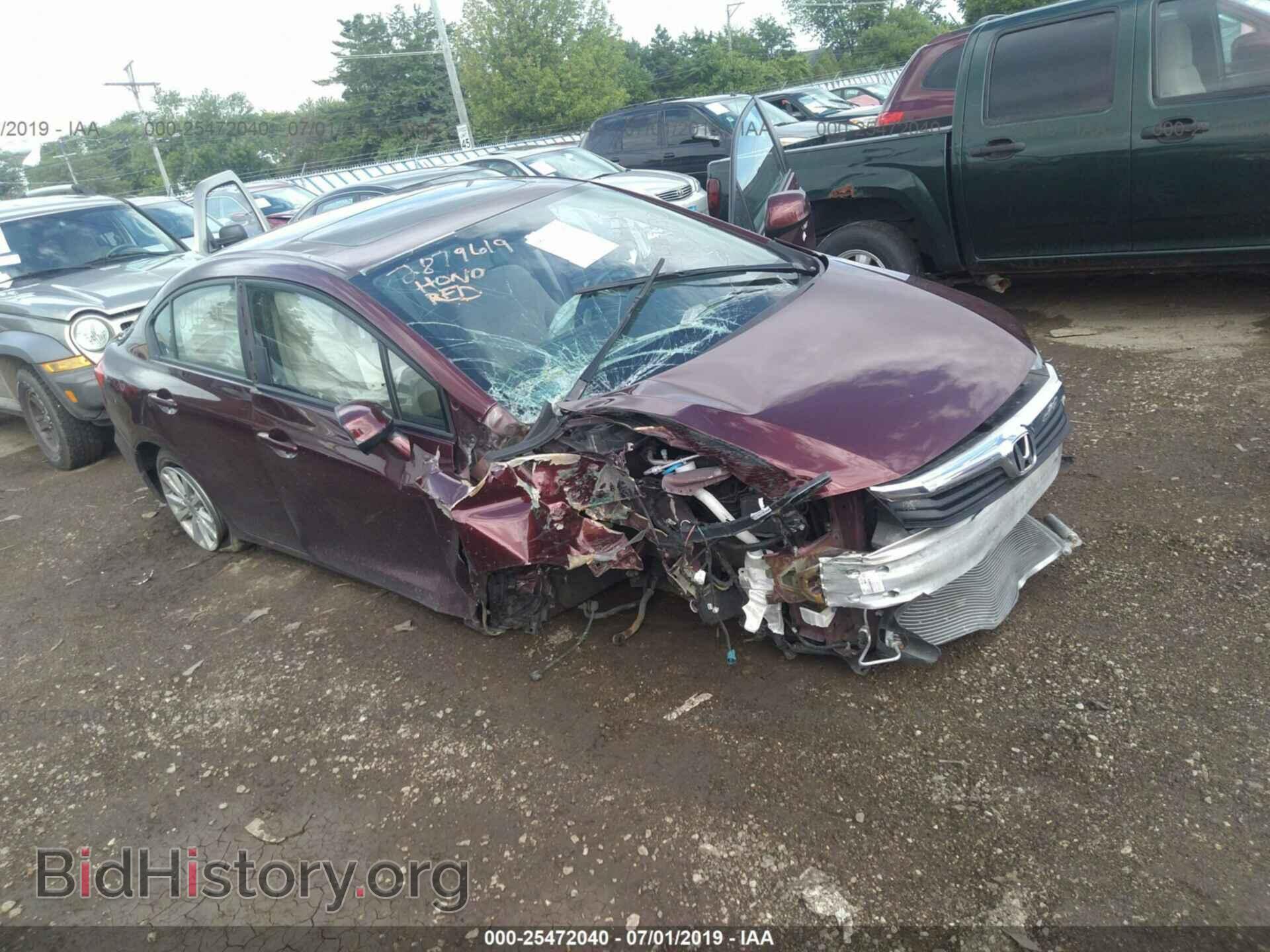 Фотография 2HGFB2F87CH569930 - HONDA CIVIC 2012