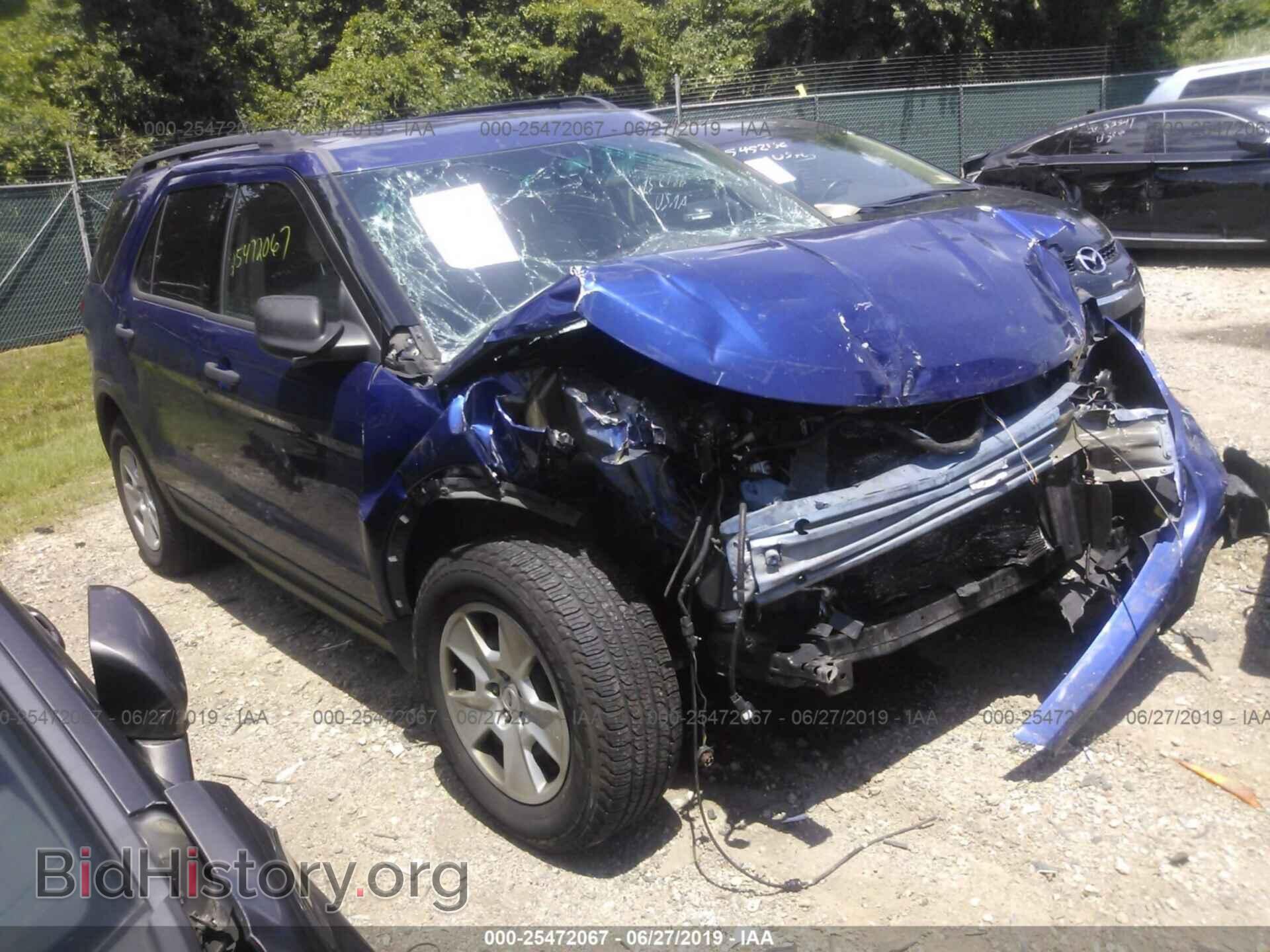 Photo 1FM5K8B86EGB48147 - FORD EXPLORER 2014