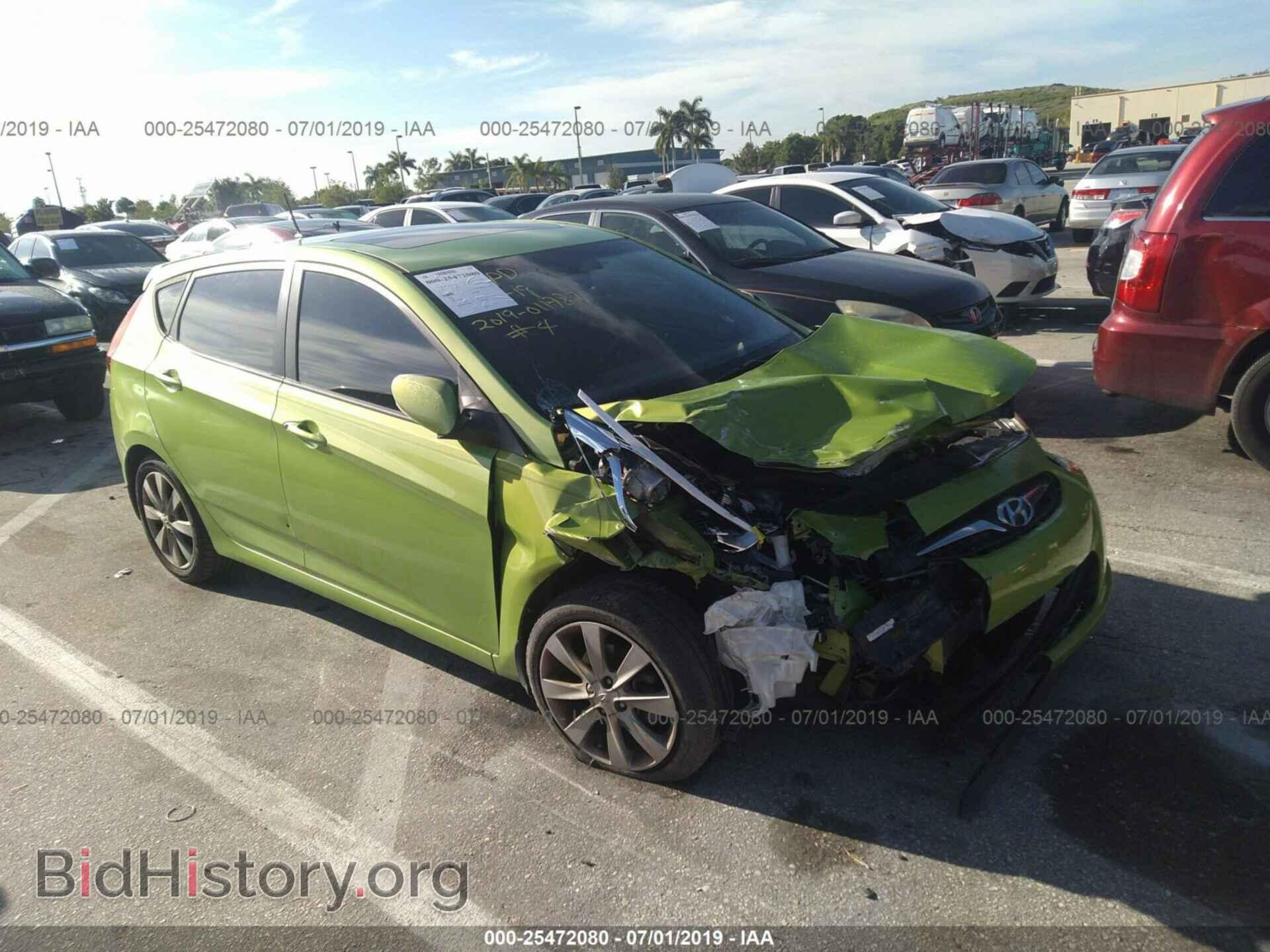 Photo KMHCU5AE0EU173909 - HYUNDAI ACCENT 2014