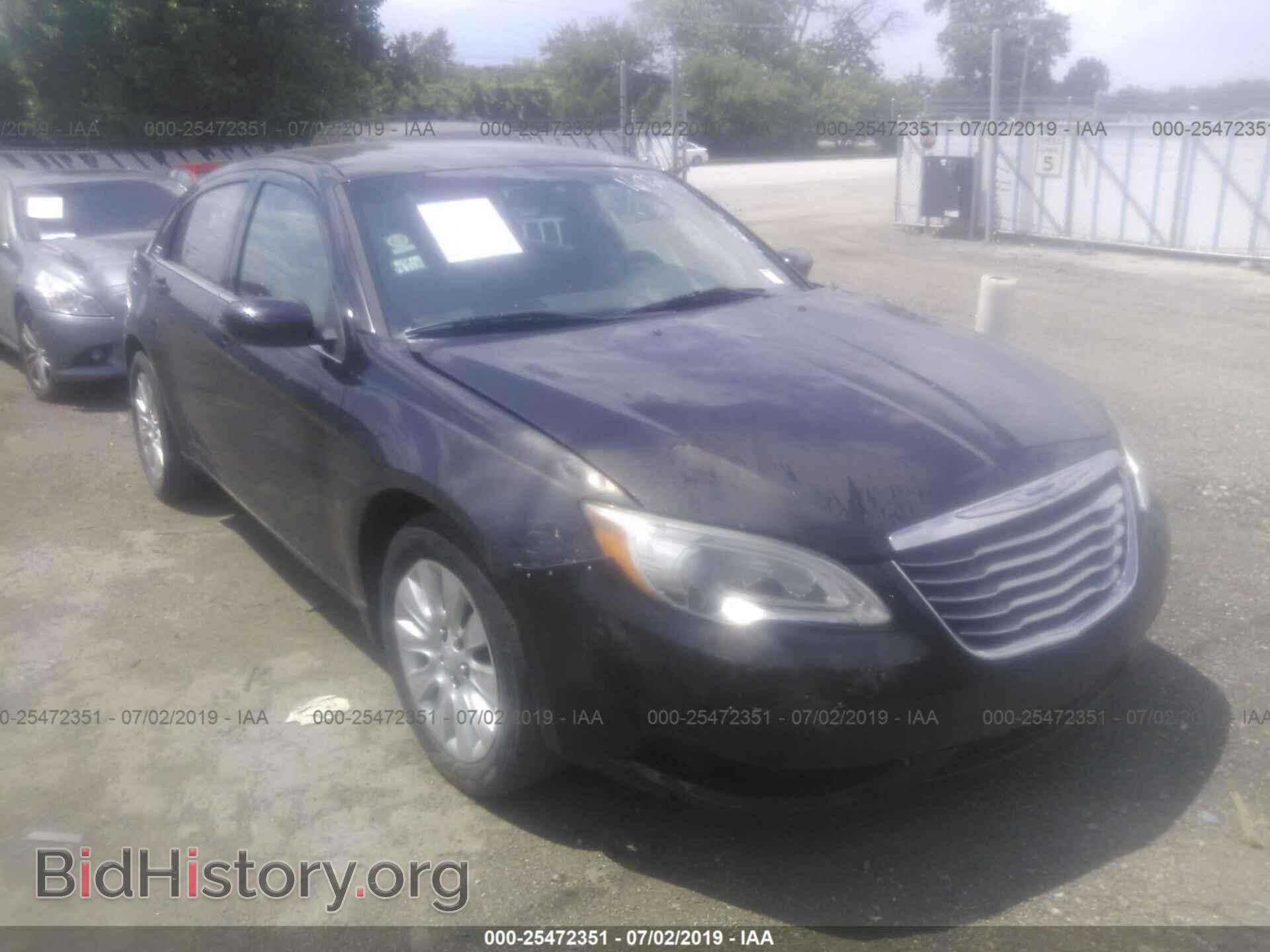 Фотография 1C3CCBAB6CN167295 - CHRYSLER 200 2012