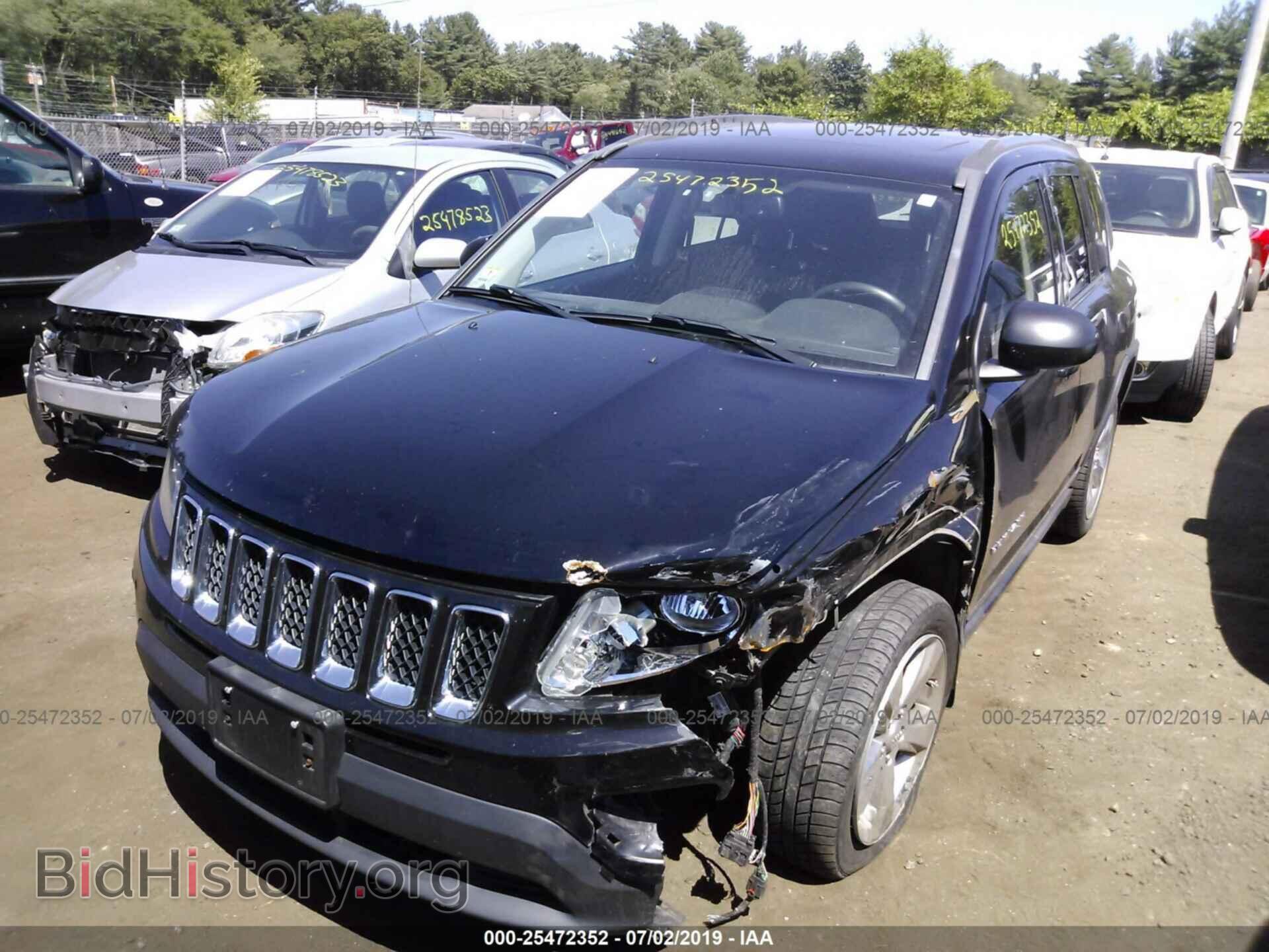 2012 JEEP COMPASS - VIN: 1C4NJDCBXCD676394 - Фото 2