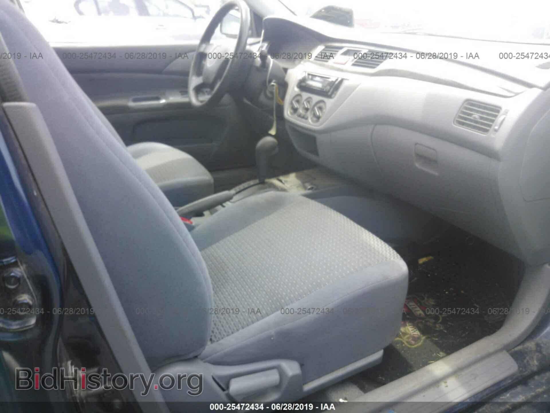 2002 MITSUBISHI LANCER - VIN: JA3AJ26E42U066500 - Фото 5
