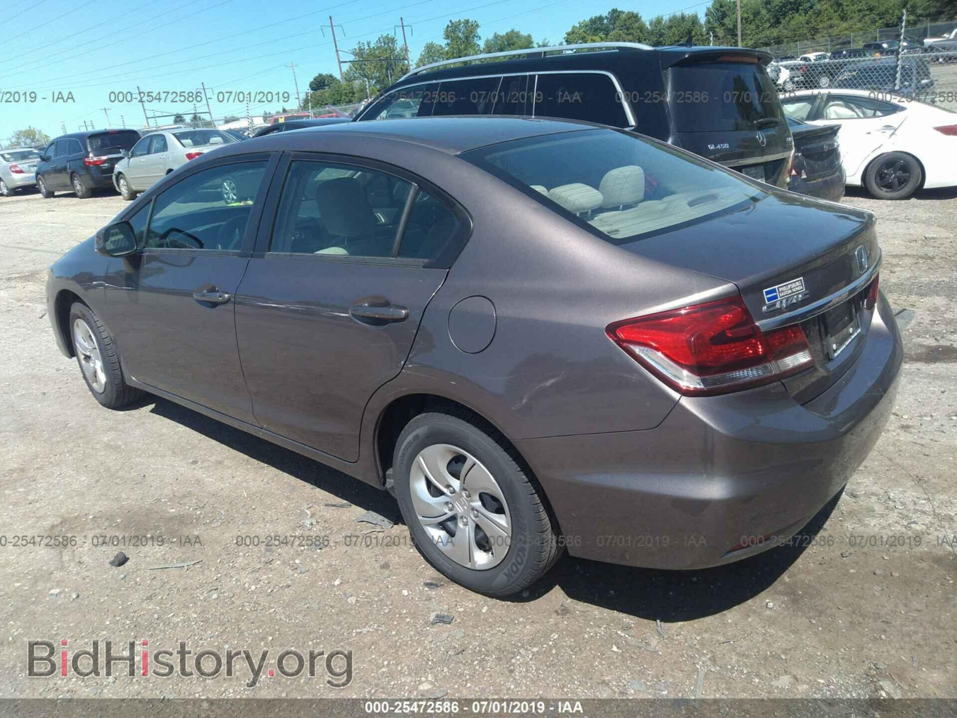 2013 HONDA CIVIC - VIN: 19XFB2F50DE290885 - Фото 3