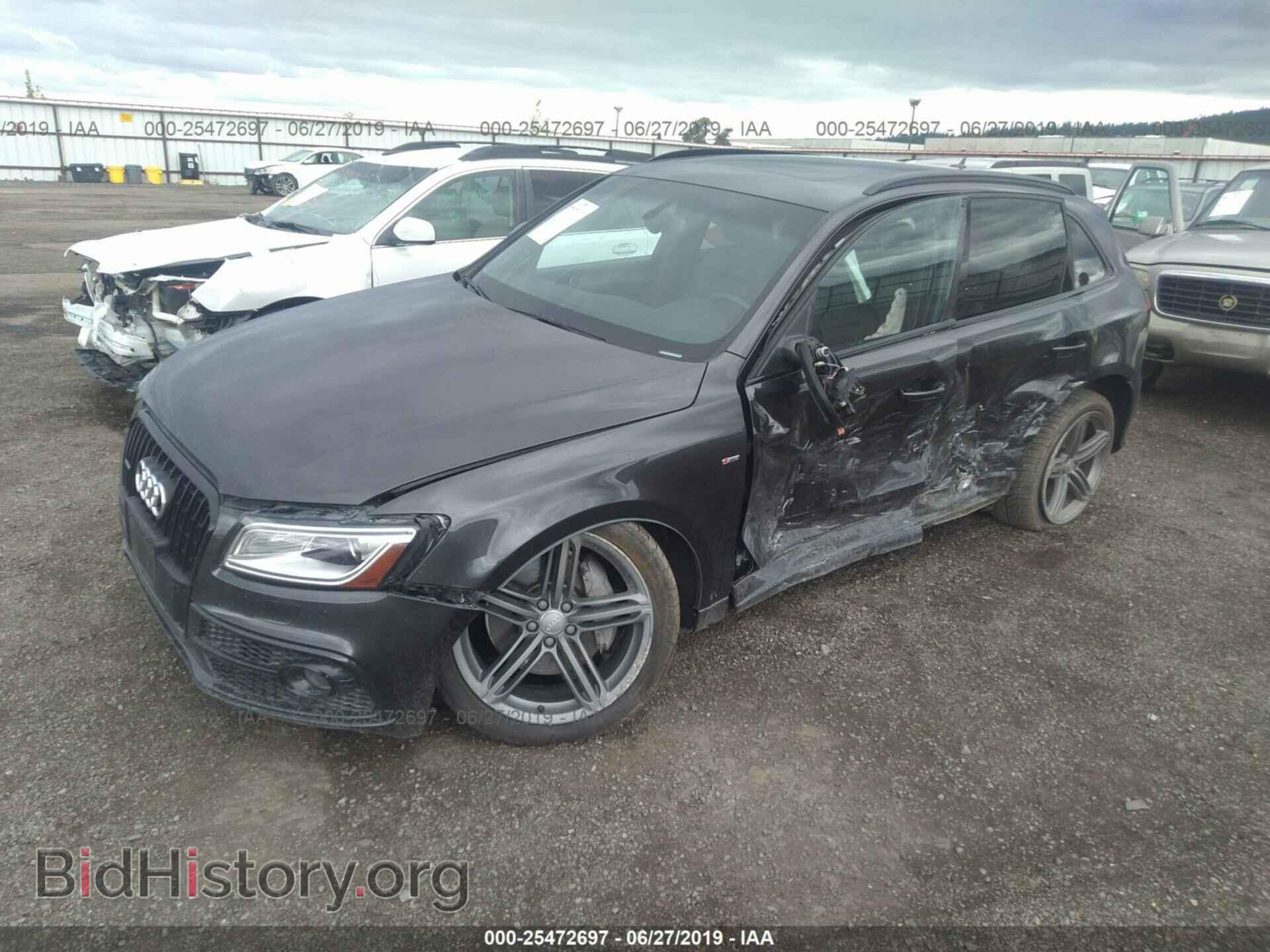 2014 AUDI Q5 - VIN: WA1DMAFP8EA108068 - Фото 2