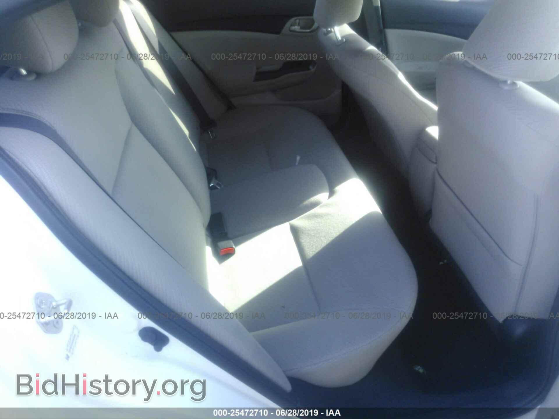 2013 HONDA CIVIC - VIN: 19XFB2F5XDE041946 - Фото 8