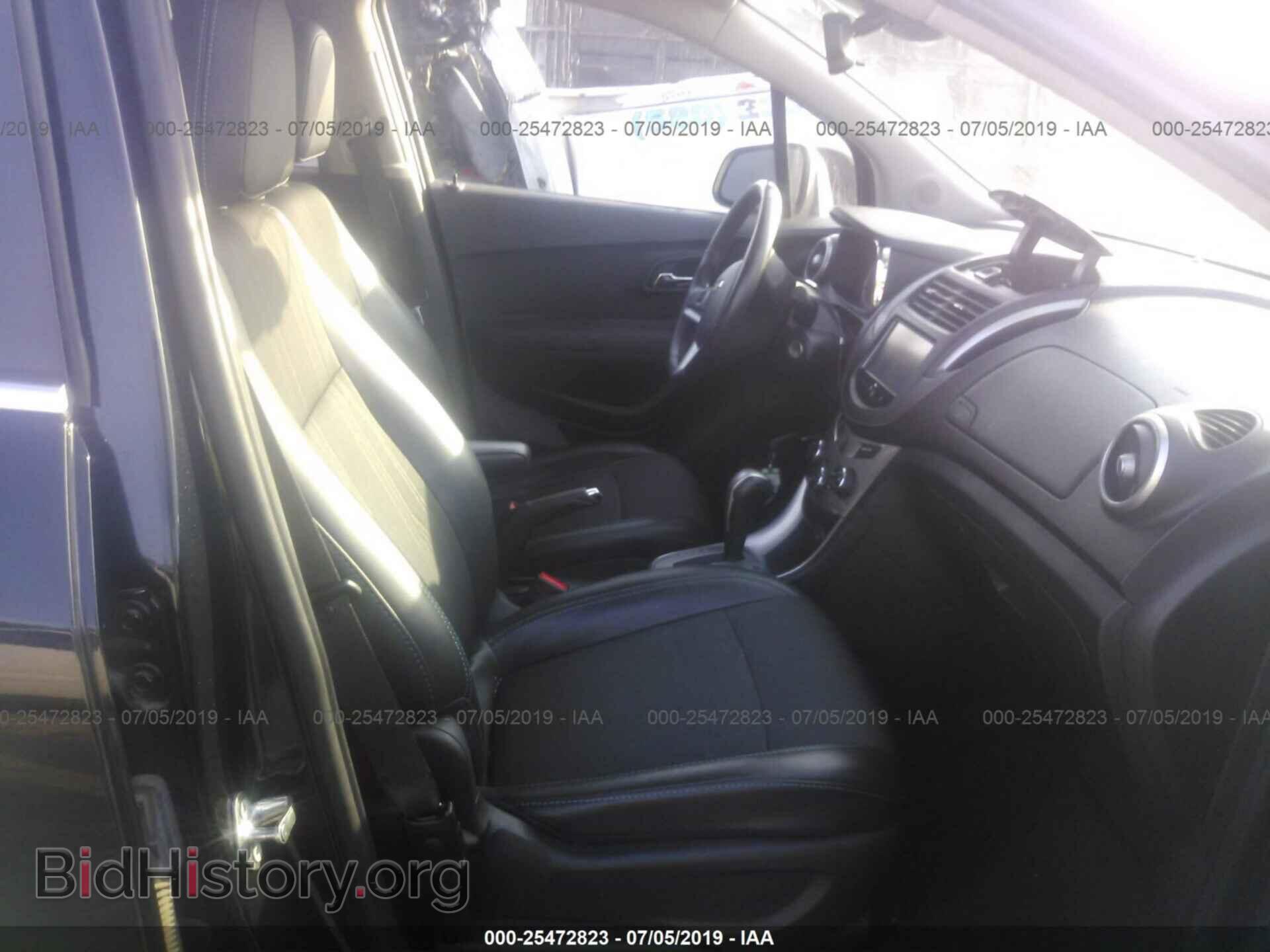 2015 CHEVROLET TRAX - VIN: 3GNCJLSB8FL244623 - Фото 5