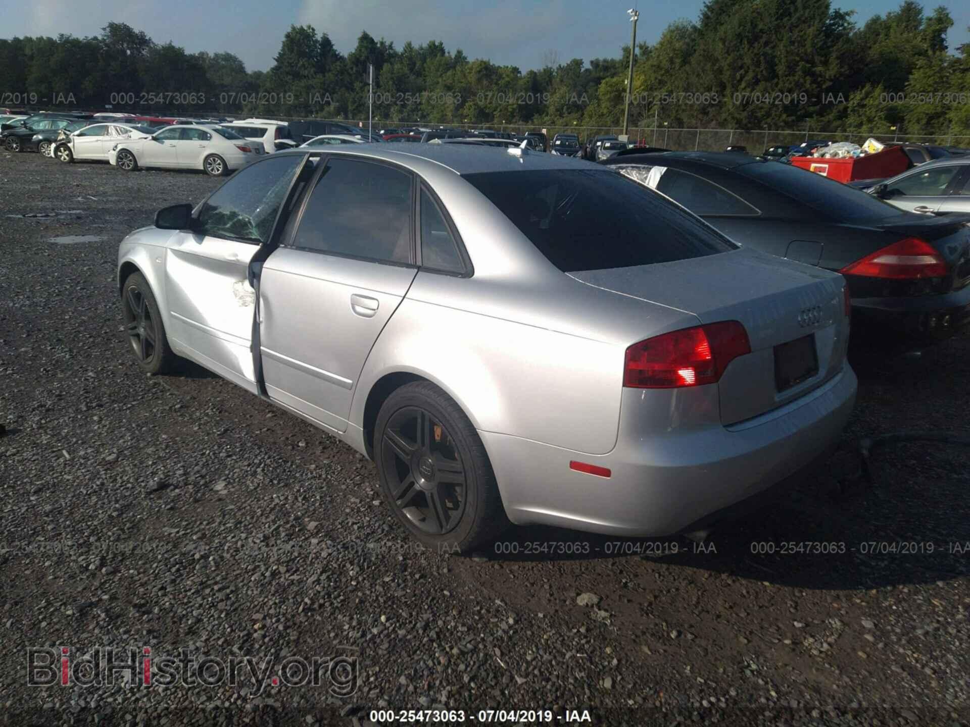 2007 AUDI A4 - VIN: WAUDF78E67A251325 - Фото 3
