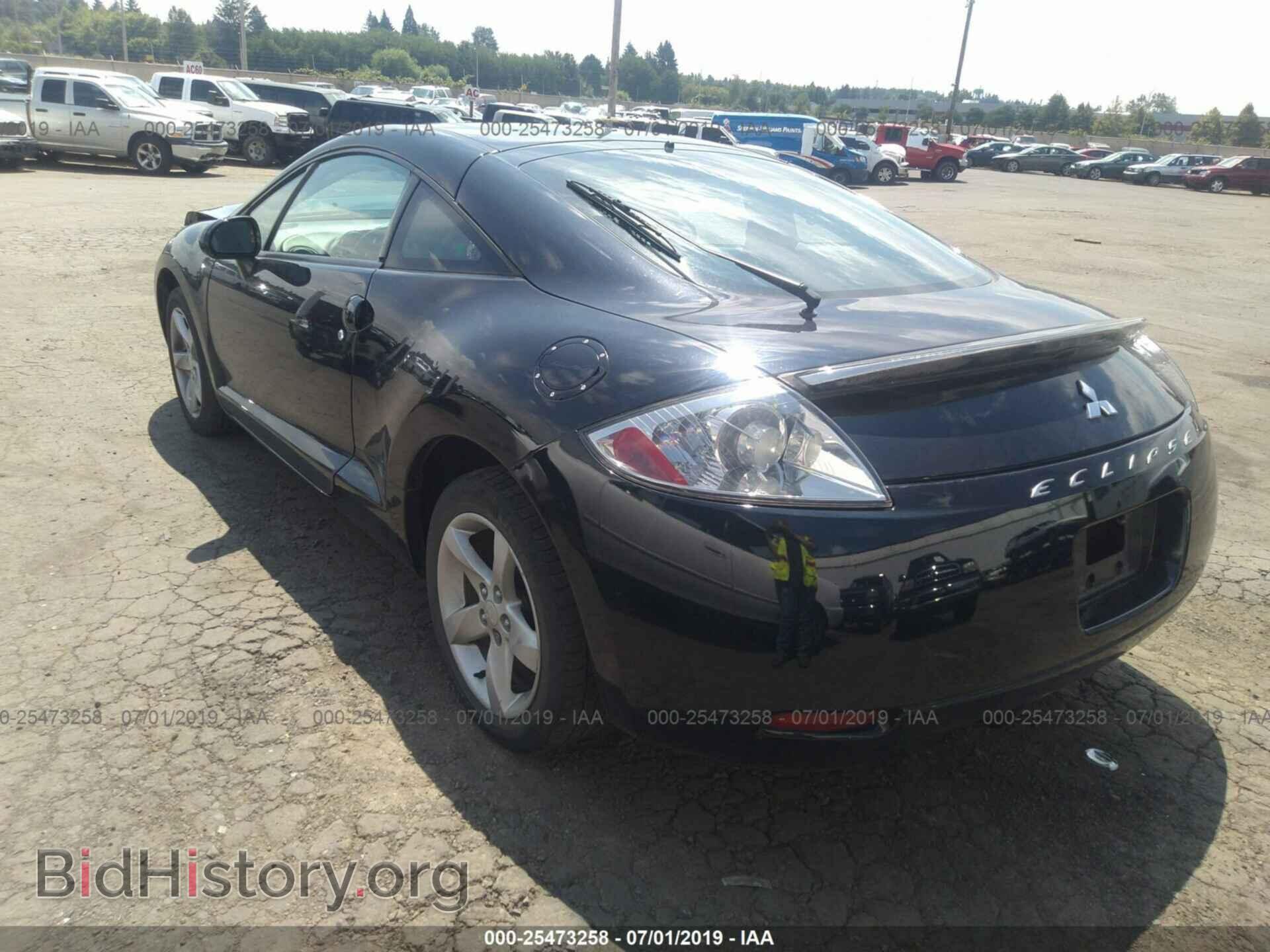 2006 MITSUBISHI ECLIPSE - VIN: 4A3AK24F36E037271 - Фото 3