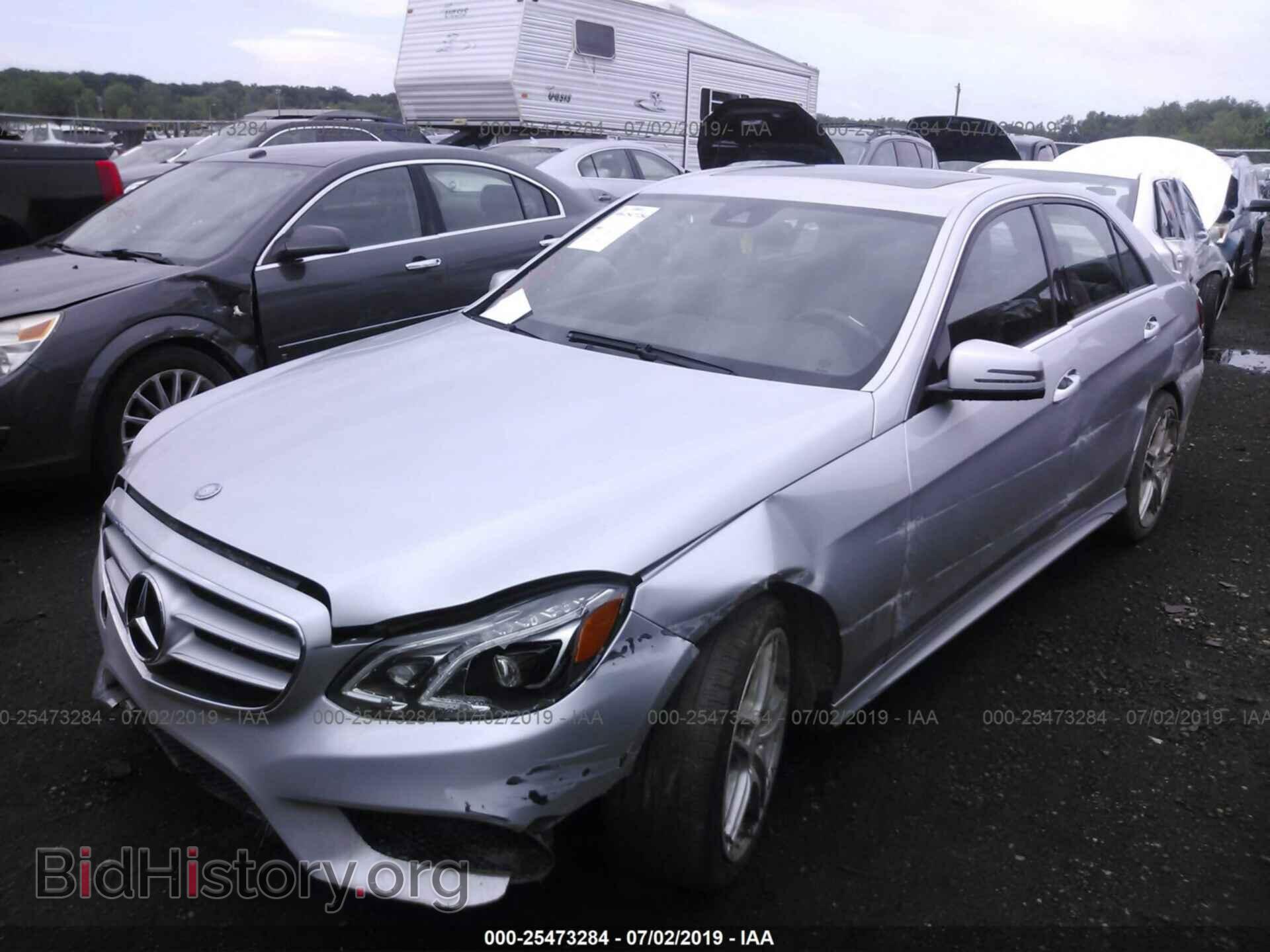 2014 MERCEDES-BENZ E - VIN: WDDHF8JB6EA986383 - Фото 2