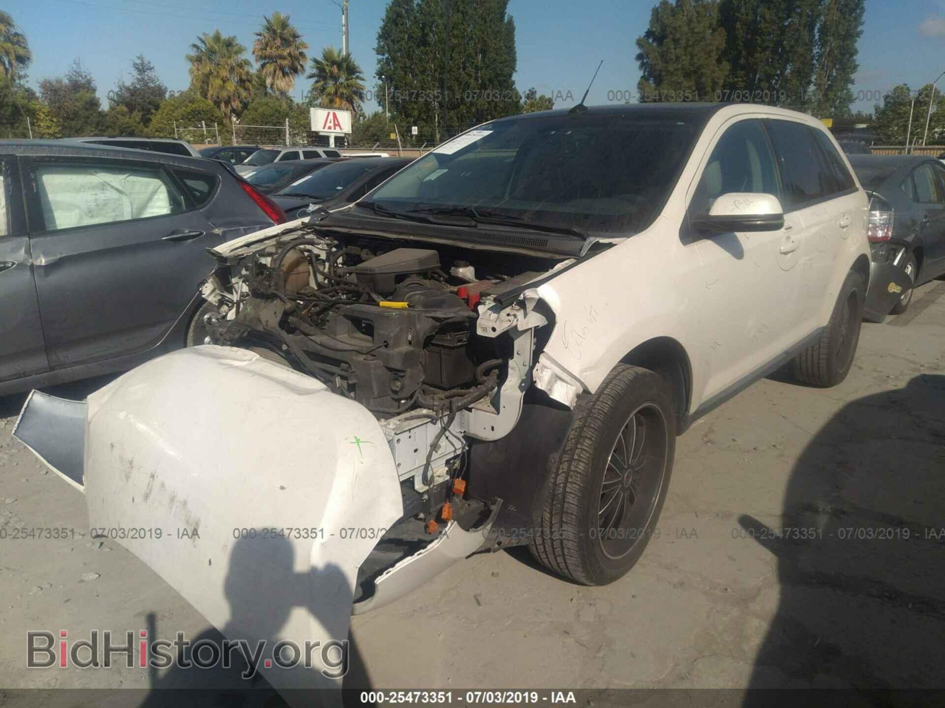 2012 FORD EDGE - VIN: 2FMDK4JC3CBA04084 - Фото 2