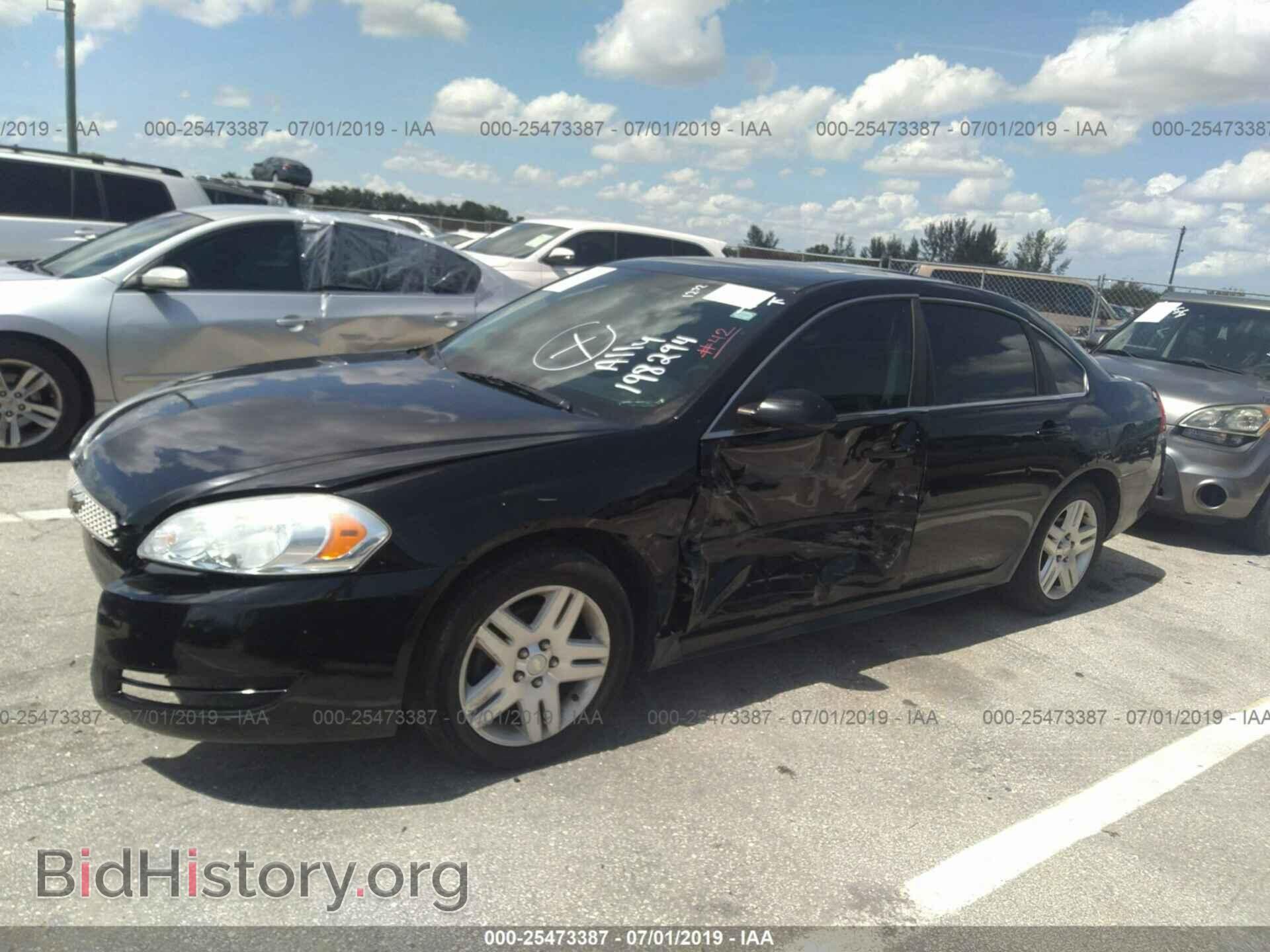 2012 CHEVROLET IMPALA - VIN: 2G1WG5E30C1198294 - Фото 6