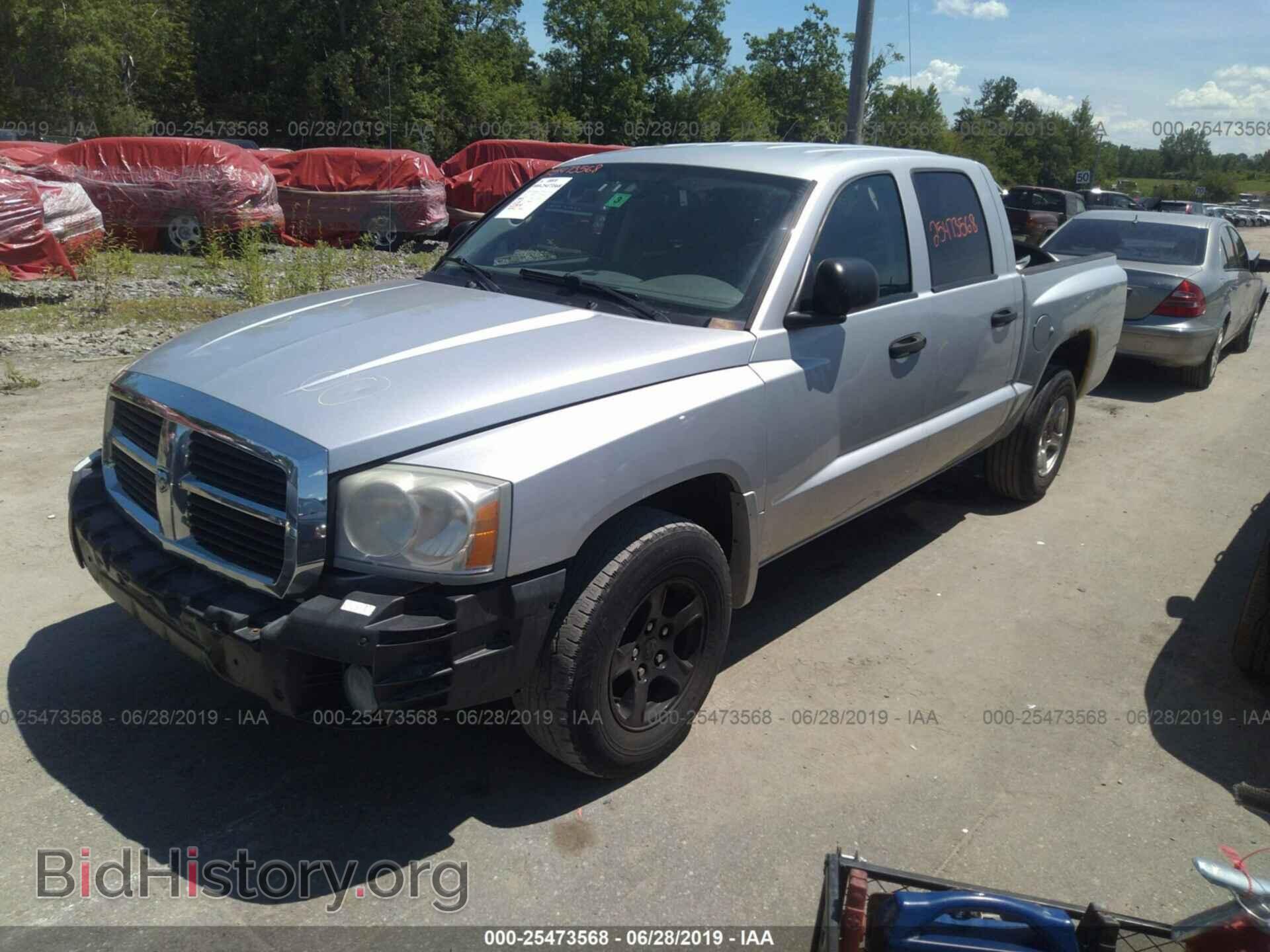 2007 DODGE DAKOTA - VIN: 1D7HW48K07S253743 - Фото 2