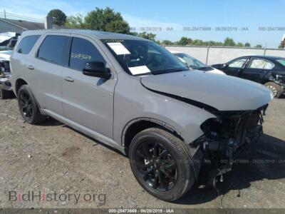 2019 Dodge DURANGO GT, серый — VIN 1C4RDJDG1KC799149, IAAI