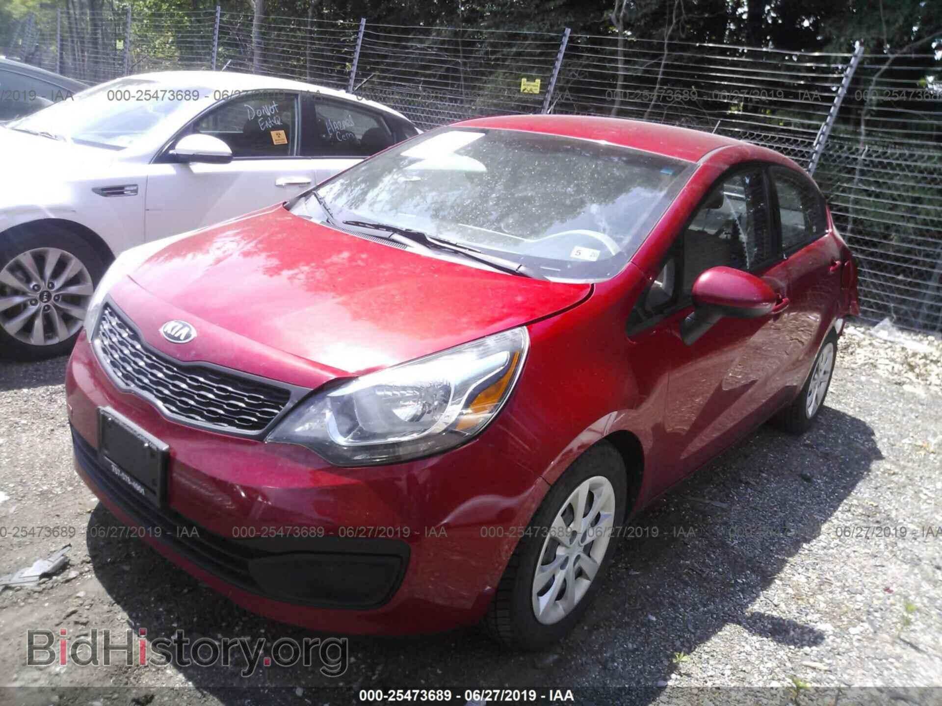 2015 KIA RIO - VIN: KNADM4A31F6432802 - Фото 2
