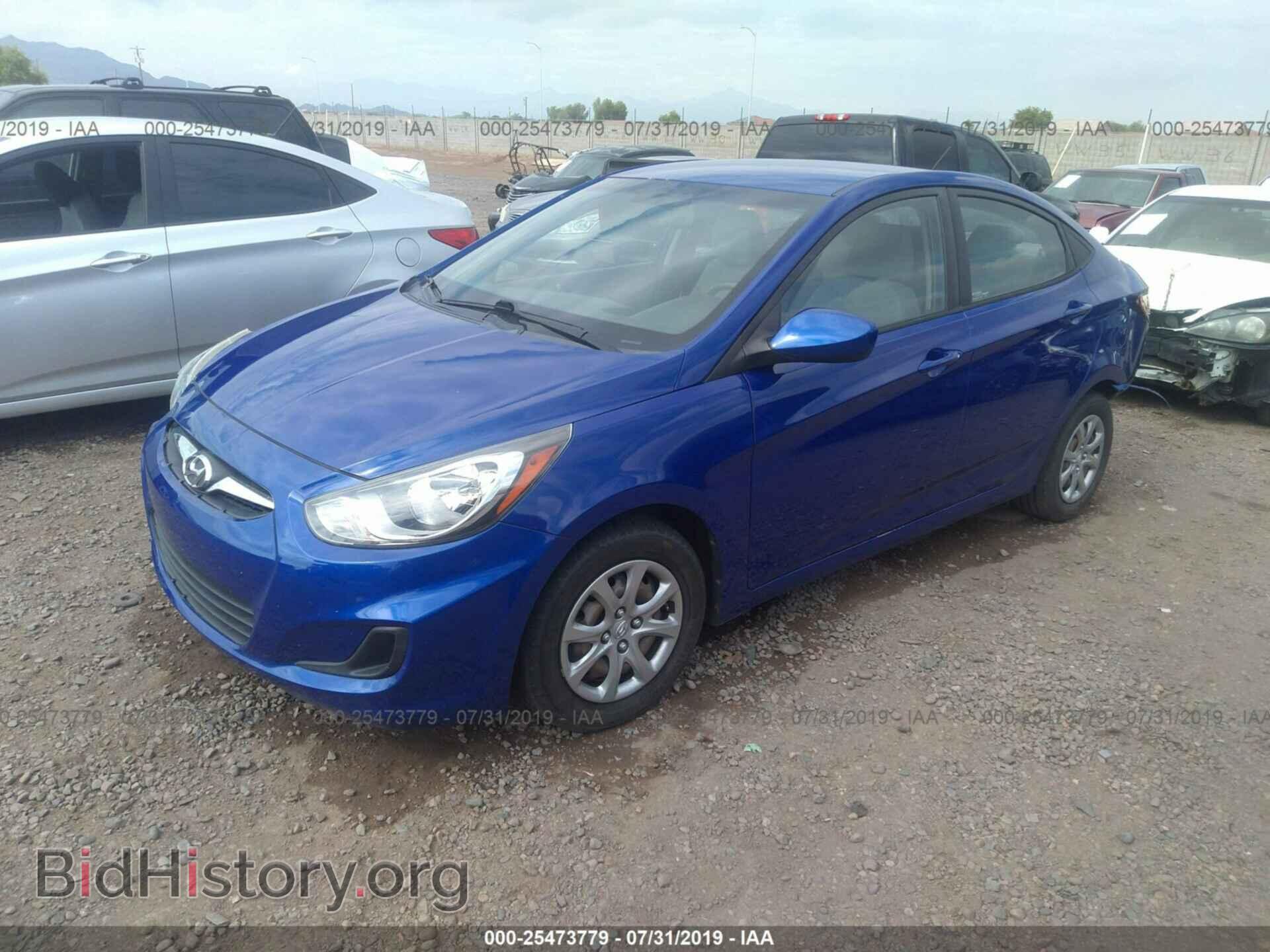 2014 HYUNDAI ACCENT - VIN: KMHCT4AE1EU597645 - Фото 2