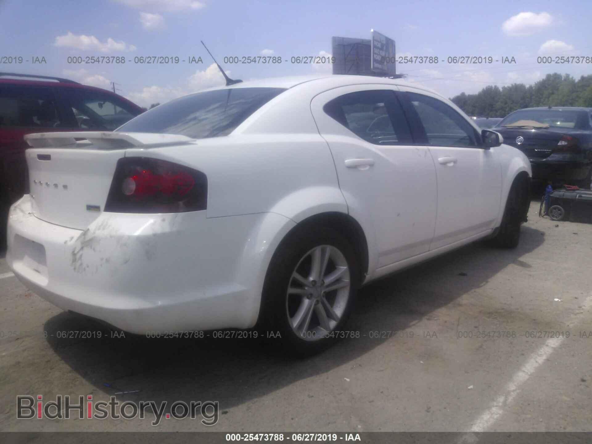 2011 DODGE AVENGER - VIN: 1B3BD1FG8BN508487 - Фото 4